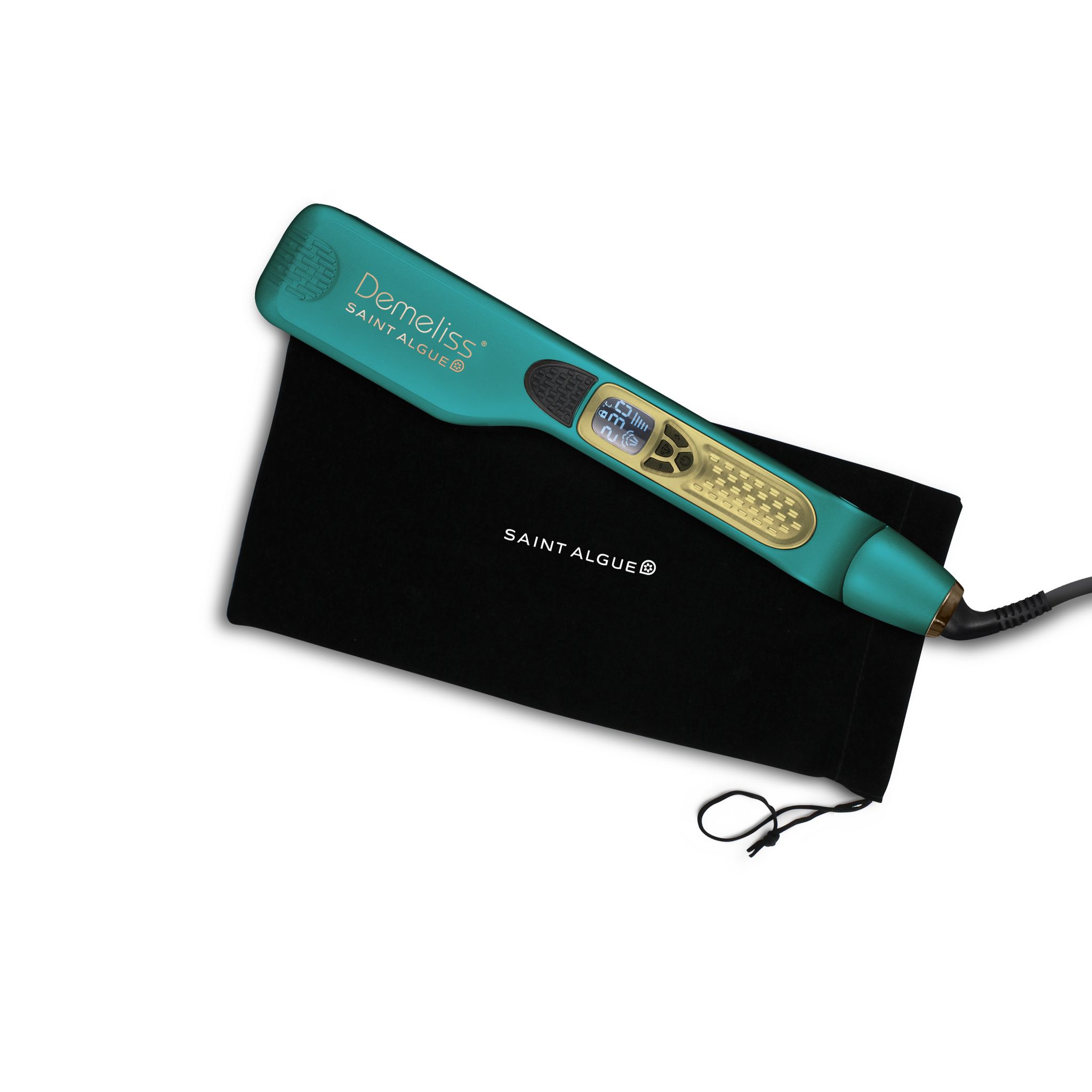 Voir la diapositive 4 : SAINT ALGUE Lisseur vapeur Titanium Blue - Bleu