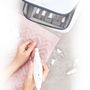 Voir la diapositive 2 : LANAFORM Kit manucure et pédicure LA130507 - Blanc