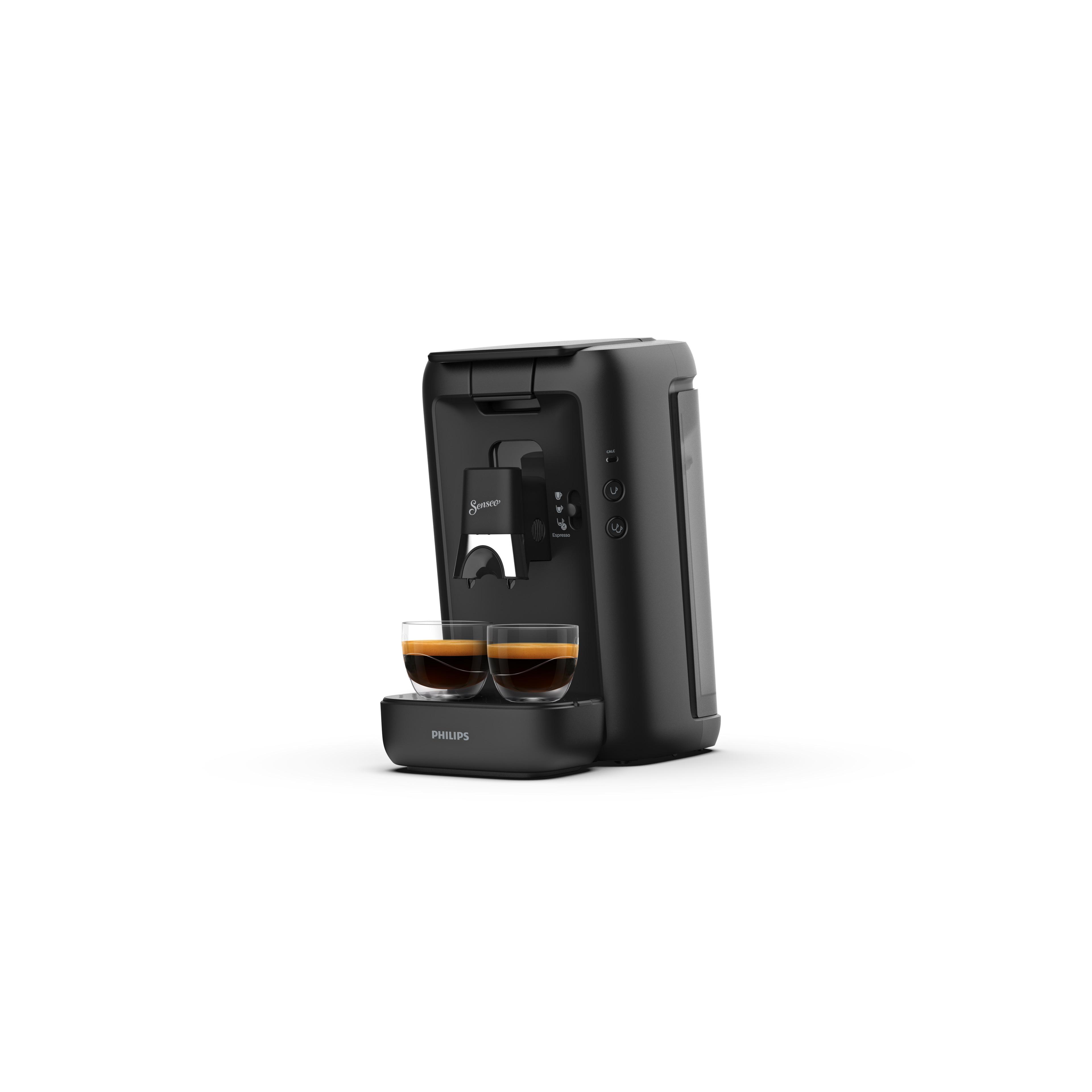 Voir la diapositive 2 : PHILIPS Cafetière à dosette expresso Senseo Maestro CSA260/61 - Noir