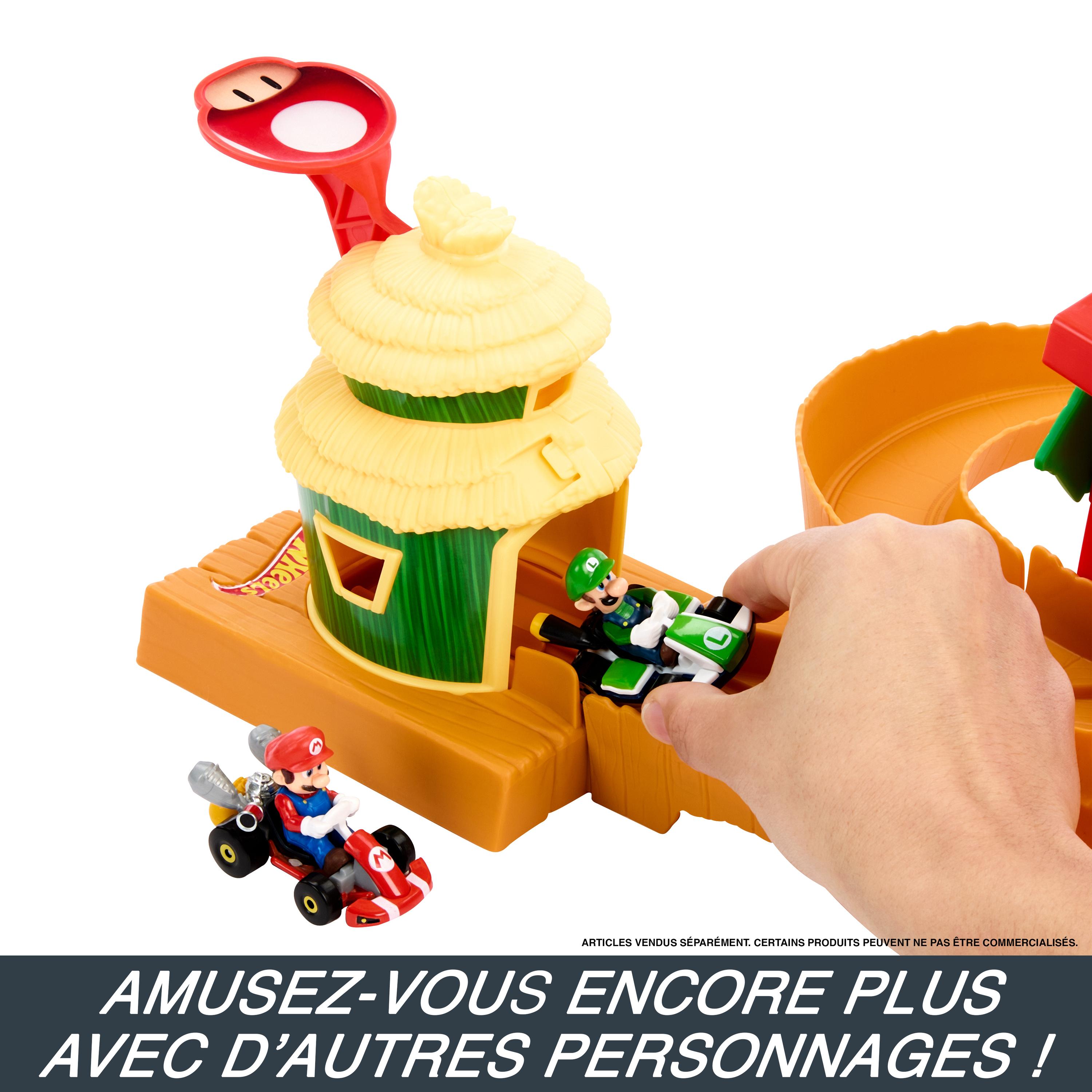 Voir la diapositive 6 : MATTEL Circuit Super Mario Bros Royaume de la jungle