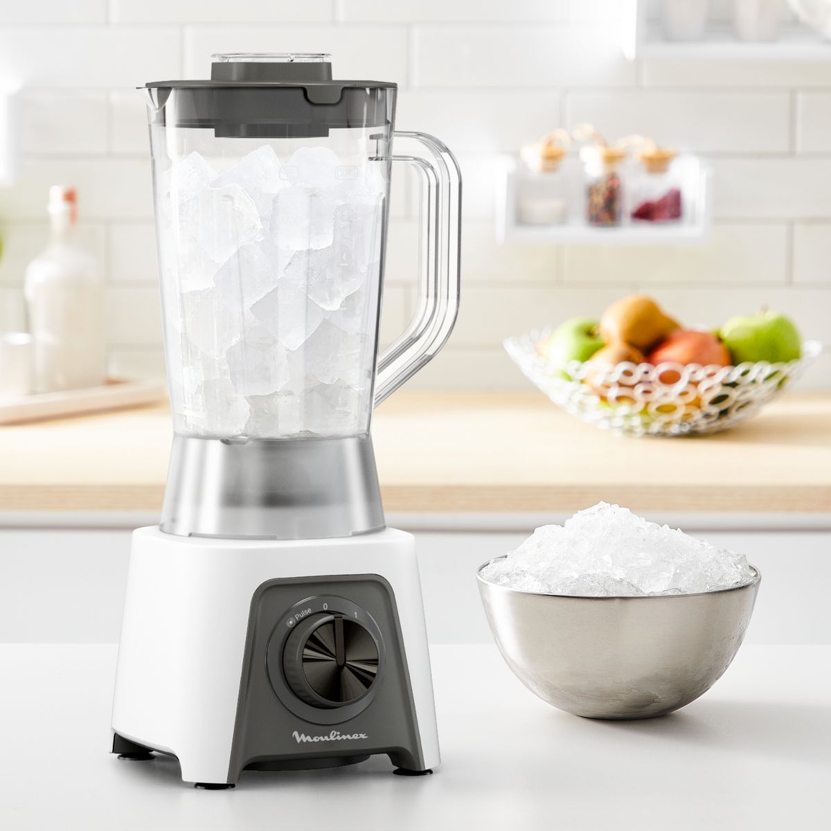 MOULINEX Blender LM2C0110 - Blanc