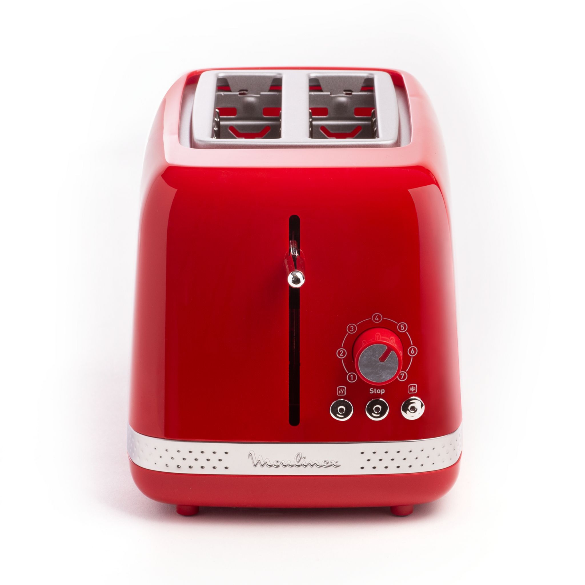 Voir la diapositive 3 : MOULINEX Grille-pain LT300510 - Rouge