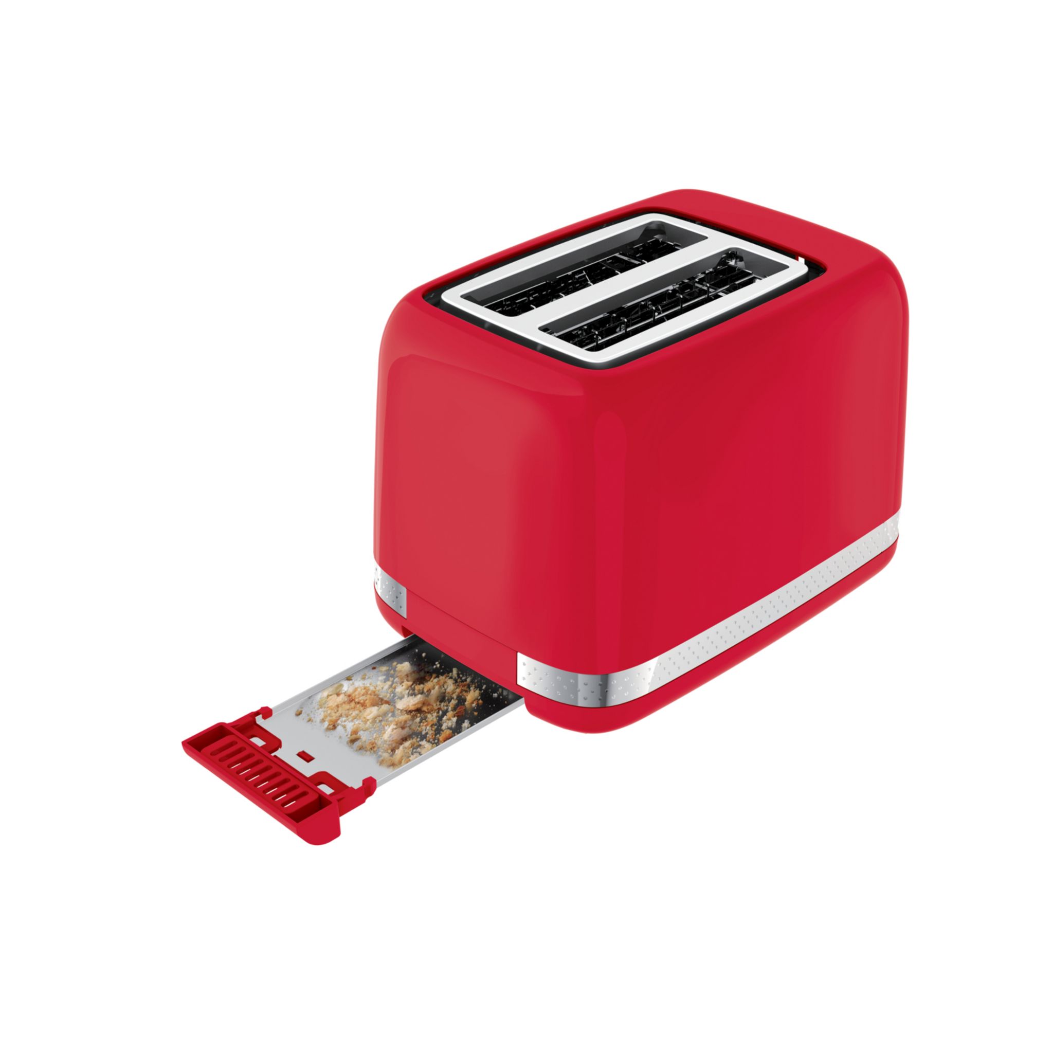 Voir la diapositive 4 : MOULINEX Grille-pain LT300510 - Rouge