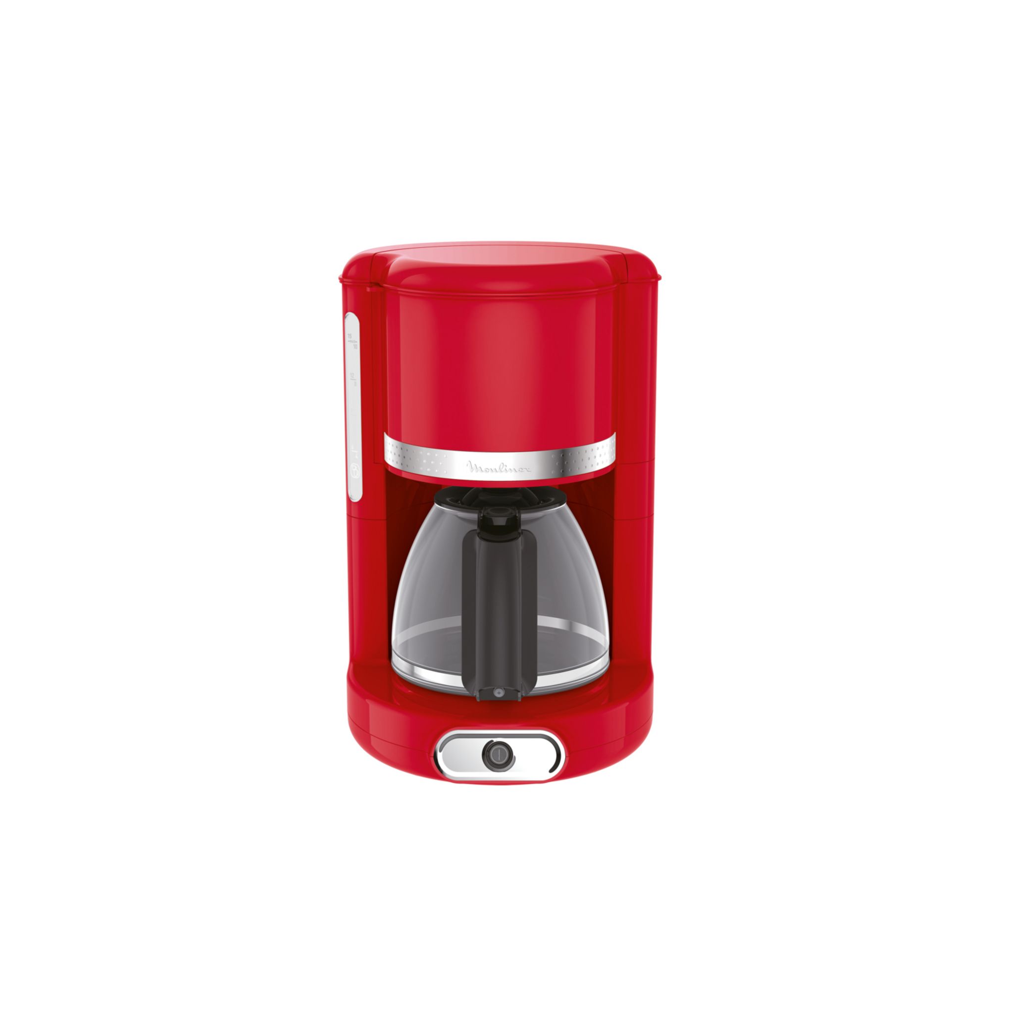 Voir la diapositive 3 : MOULINEX Cafetière à filtre FG381510 - Rouge