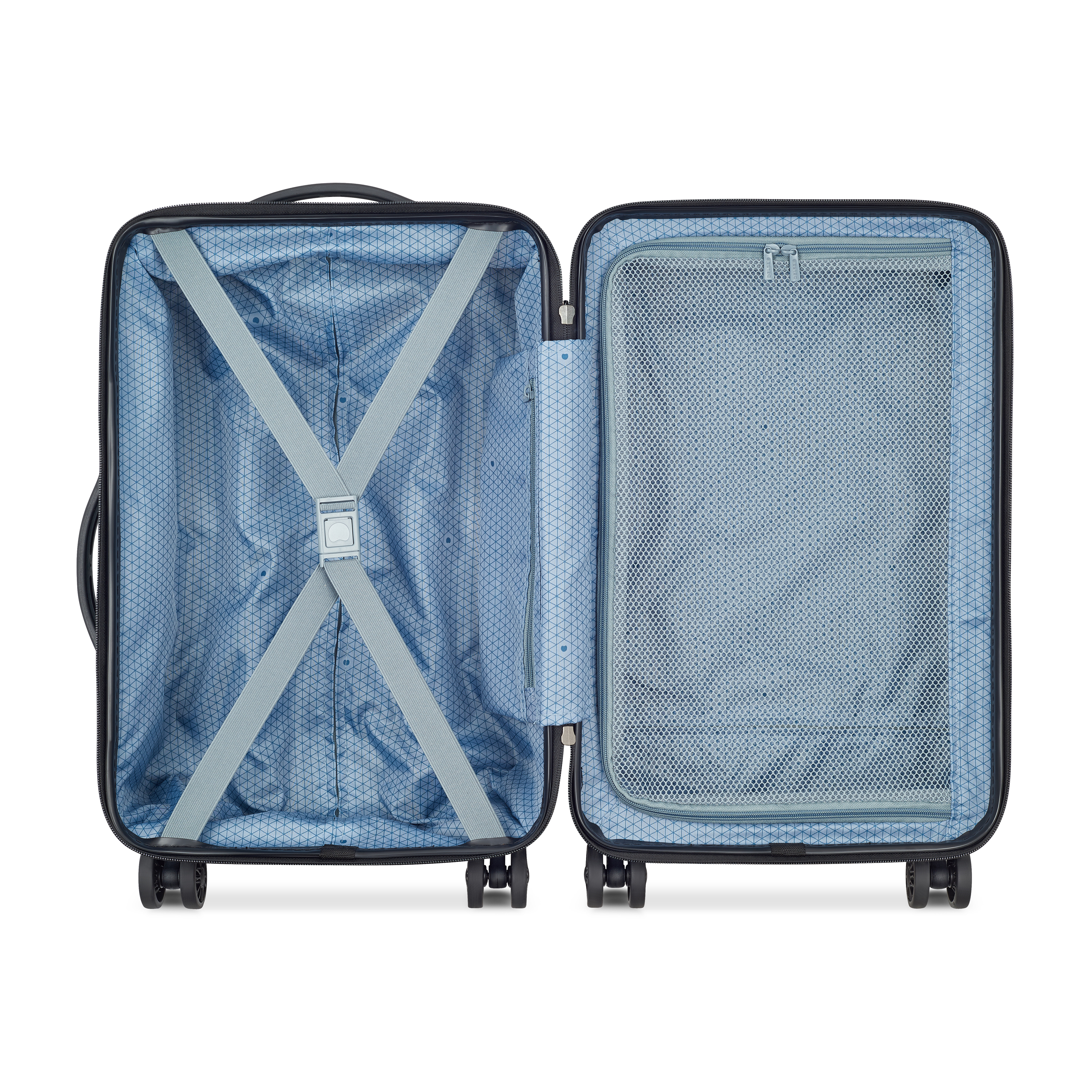 Voir la diapositive 5 : DELSEY Grande Valise soute à roulettes rigide Bleu ABS 76 x 51,5 x 29,5 cm  AIRSHIP 2.0