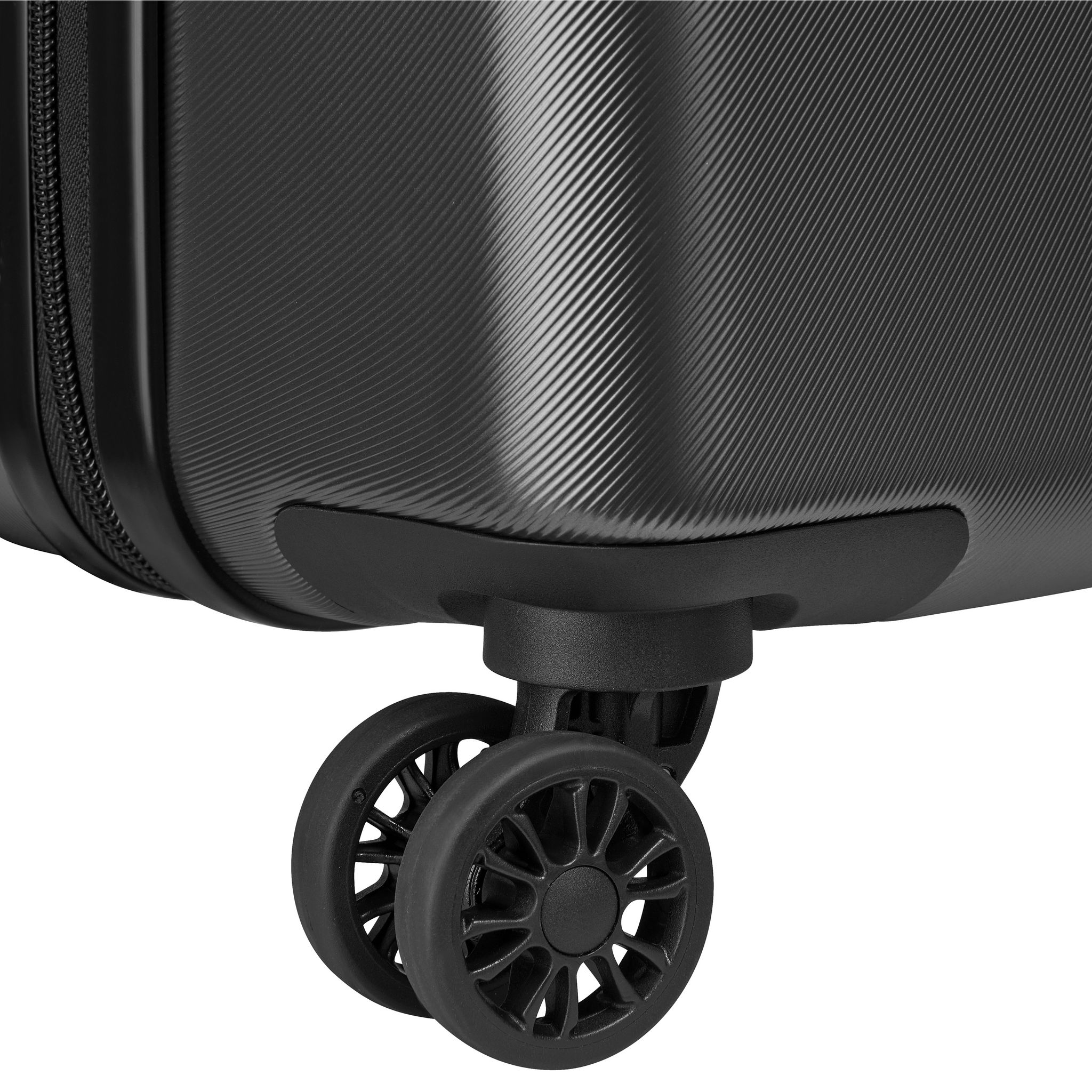 Voir la diapositive 3 : DELSEY Grande Valise à roulettes rigide Noir ABS 66 x 47 x 27 cm AIRSHIP 2.0