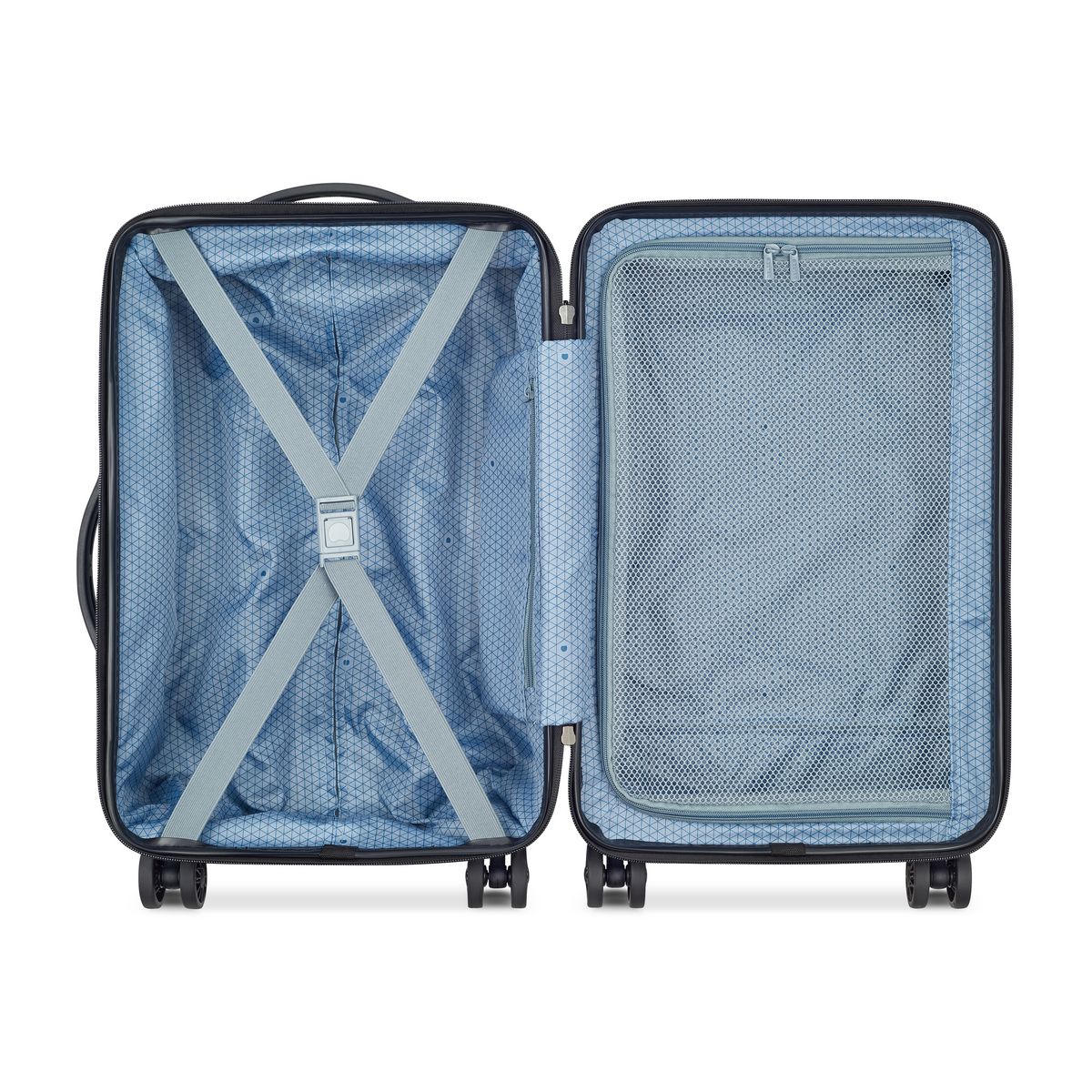 DELSEY Grande Valise à roulettes rigide Noir ABS 66 x 47 x 27 cm AIRSHIP 2.0