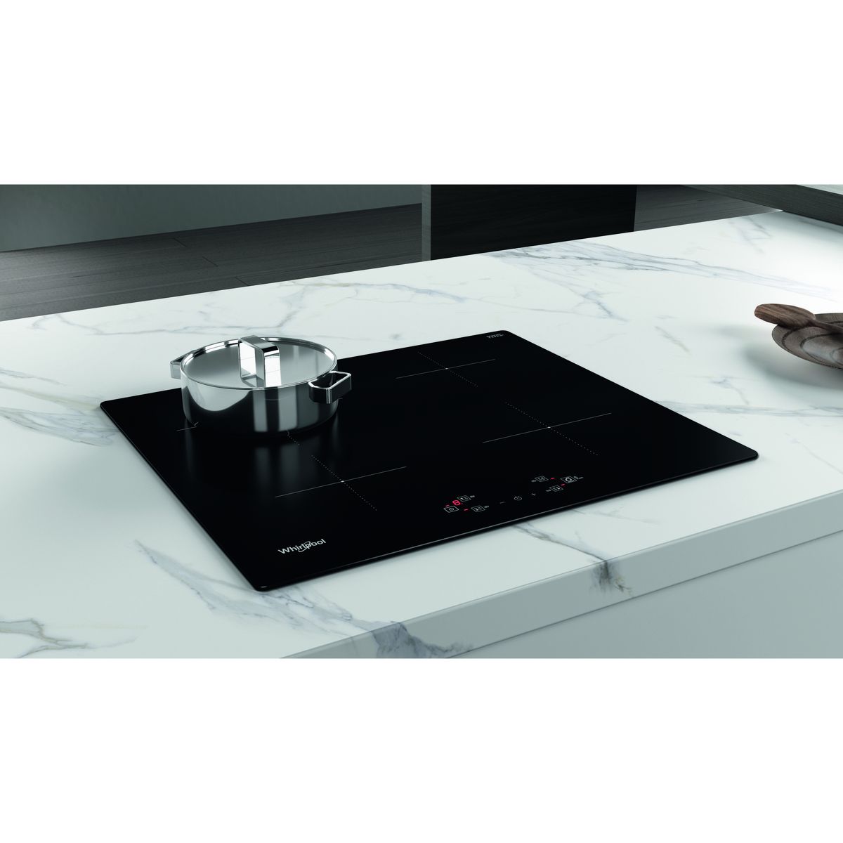WHIRLPOOL Table de cuisson à induction WSQ2160NE, 59 cm, 4 foyers