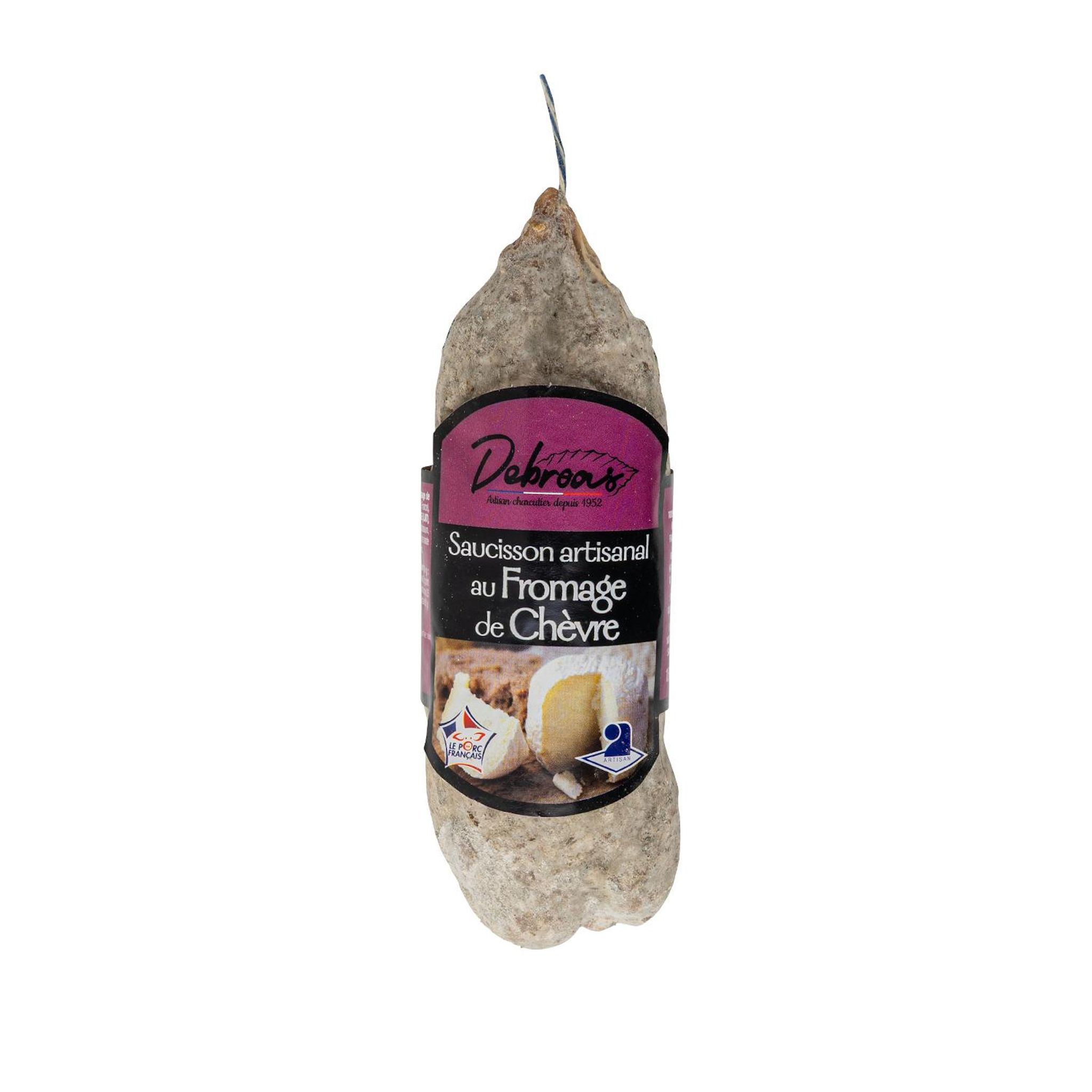 DEBROAS Saucisson fromage de chèvre 180g