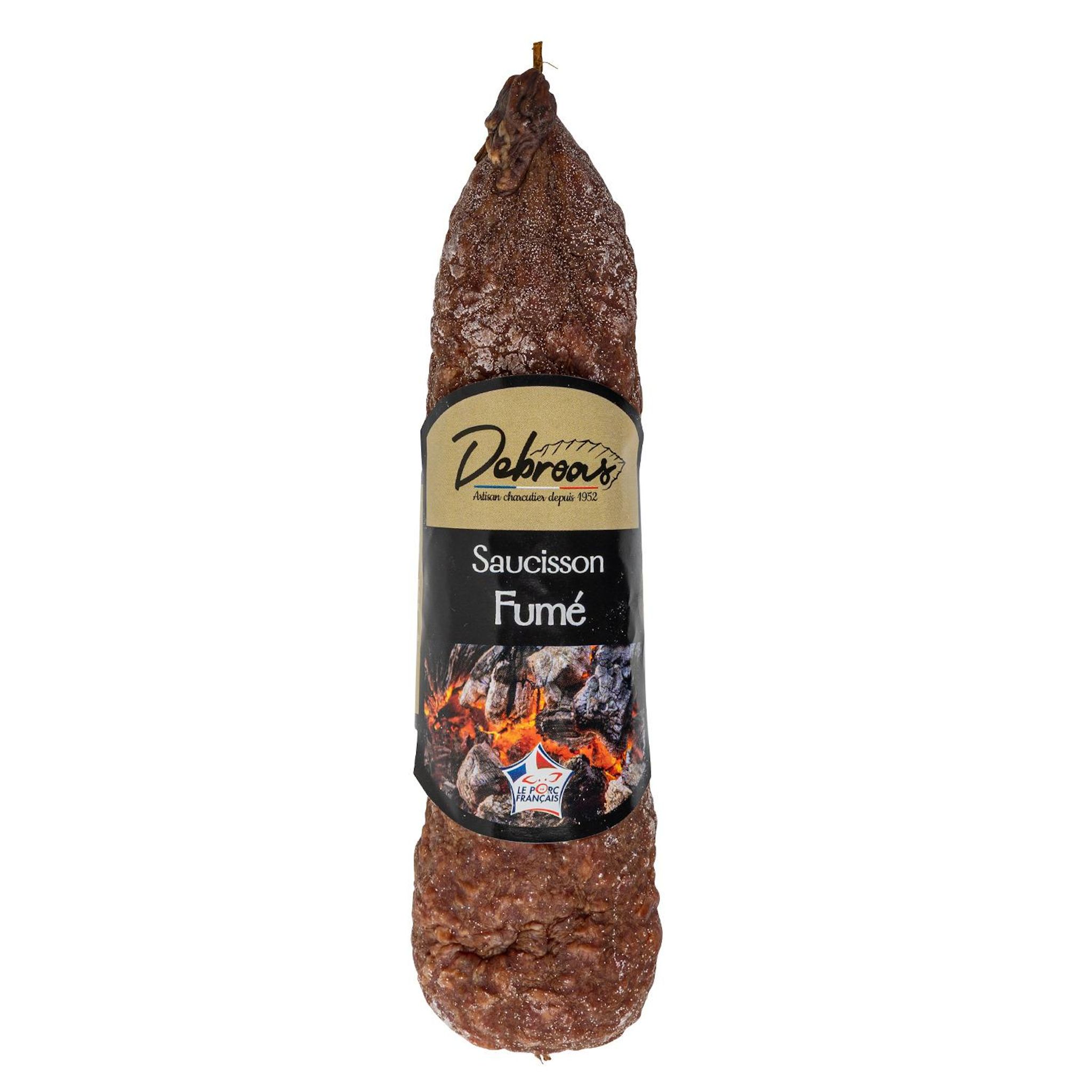 DEBROAS Saucisson sec fumé 180g