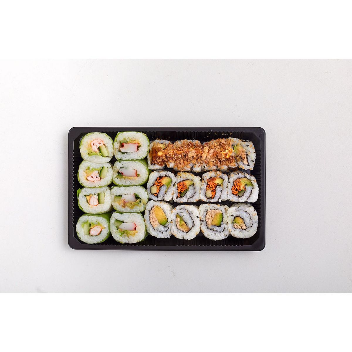 SUSHI GOURMET Le tout cuit 18 pièces 350g
