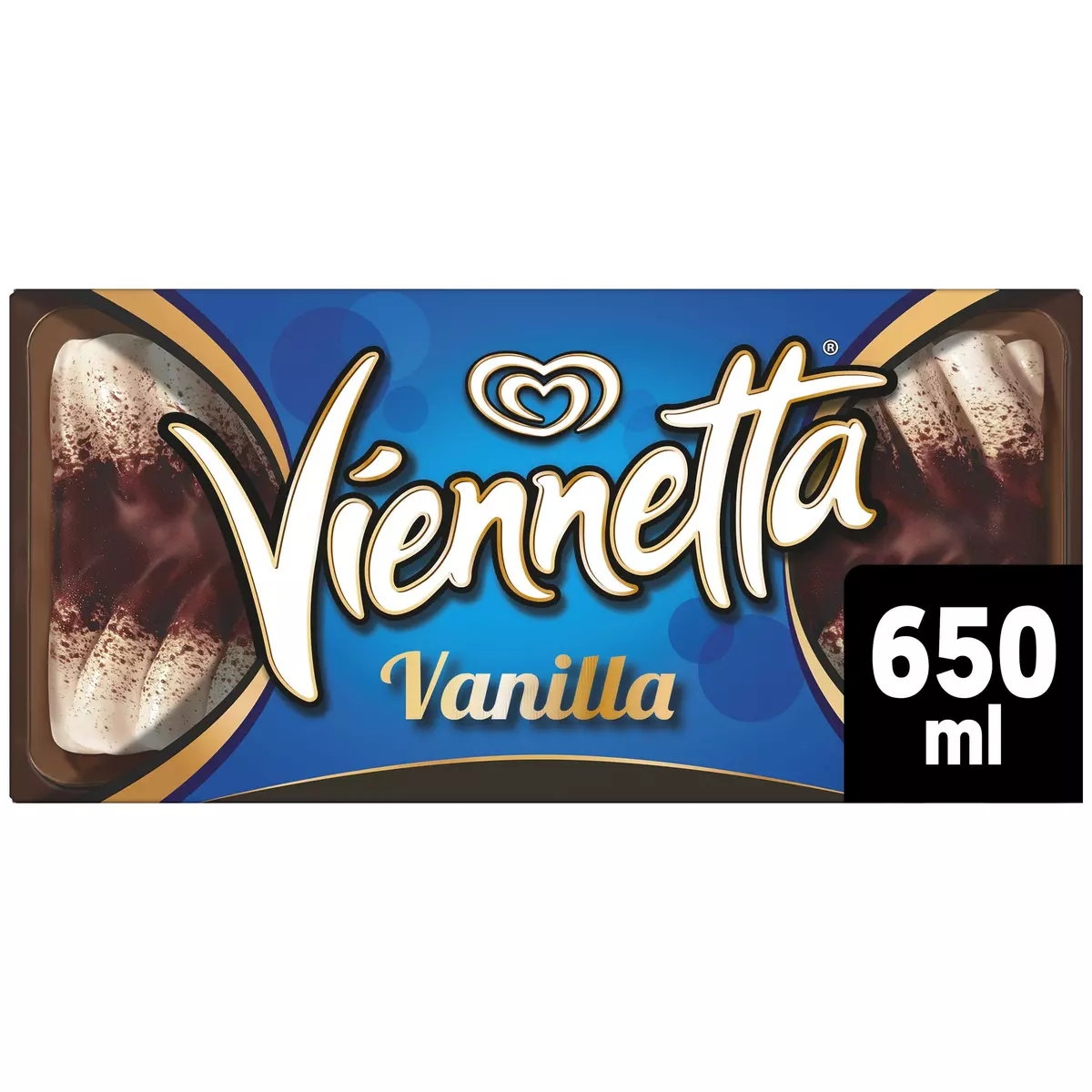 VIENNETTA Dessert glacé vanille stracciatella 7 parts 320g