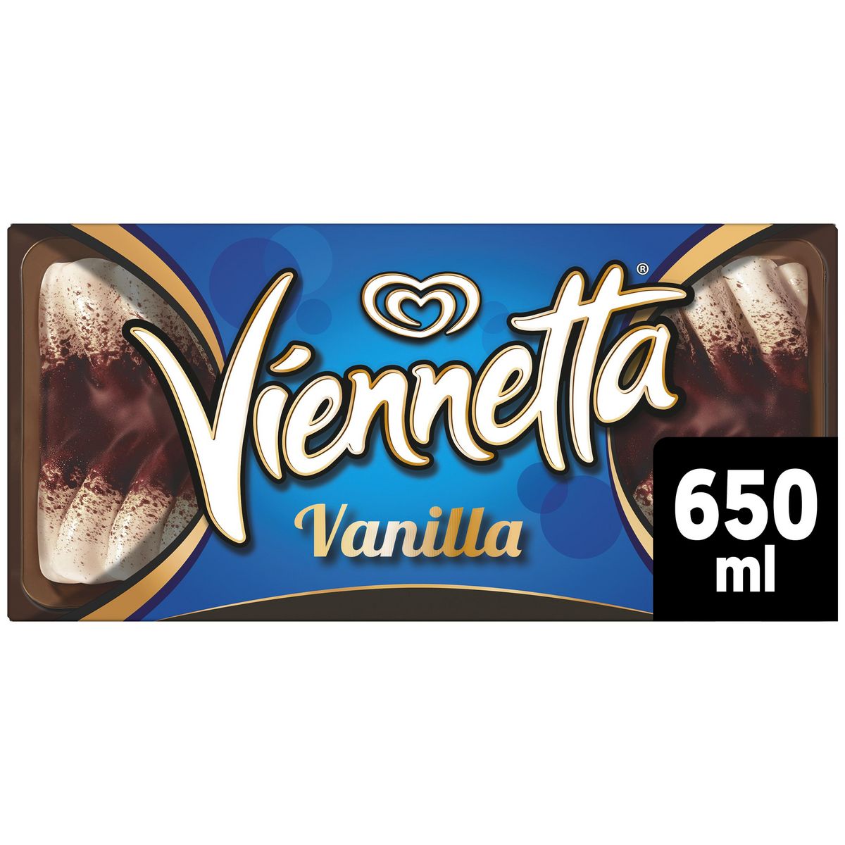 VIENNETTA Dessert glacé vanille stracciatella 7 parts 320g