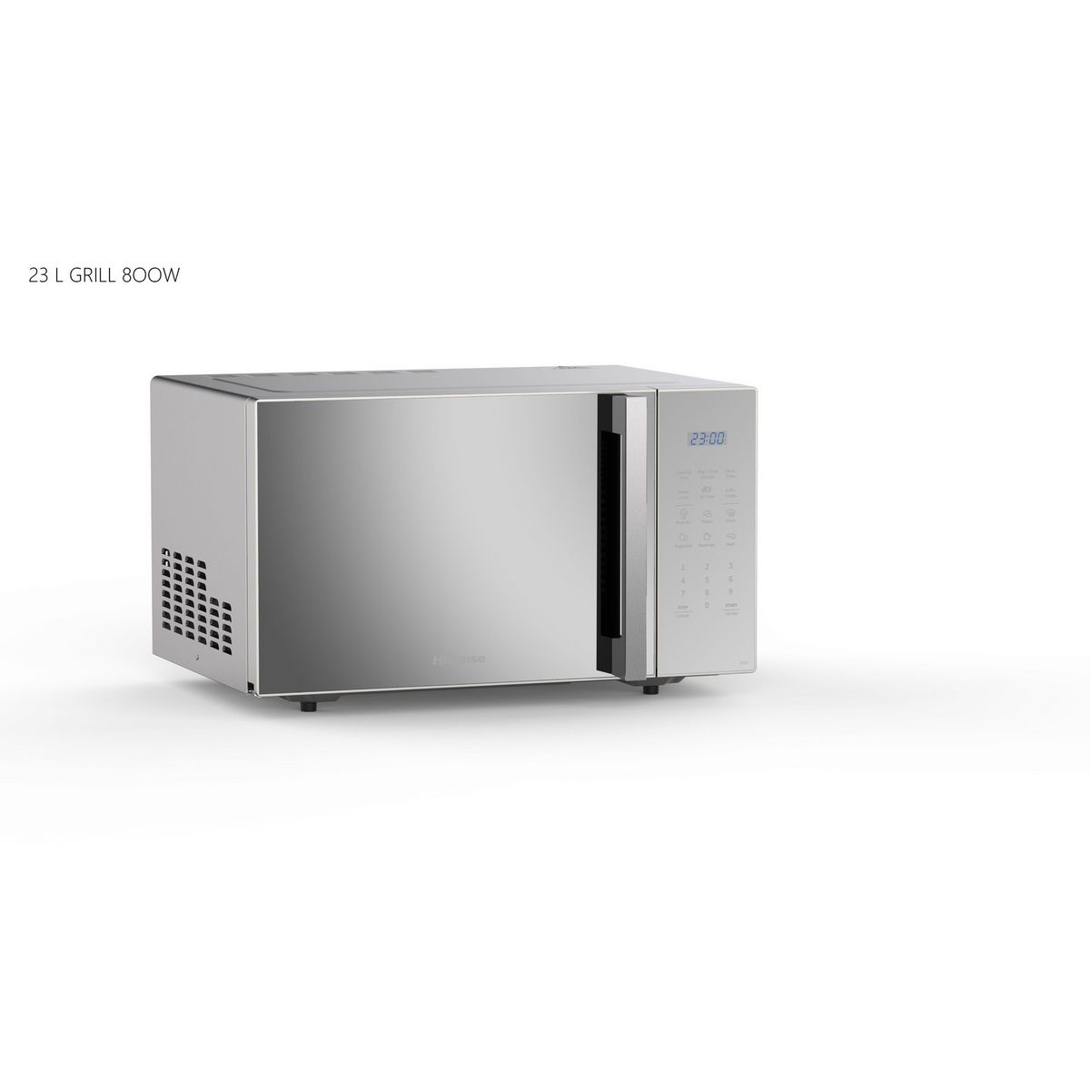 HISENSE Micro-ondes grill H23MOMS5HG - 800 W - Capacité 23 L - Silver