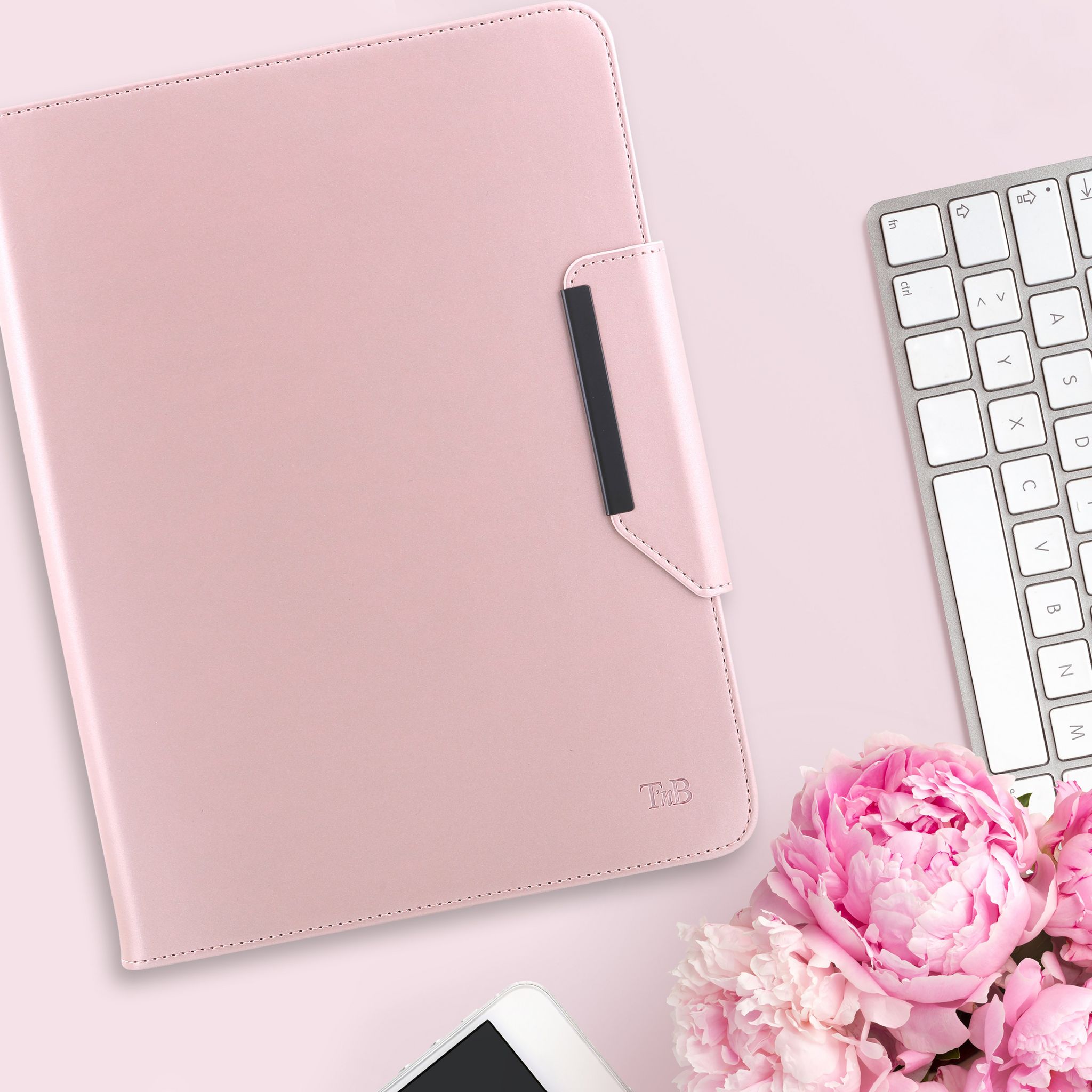 Voir la diapositive 3 : TNB Protection tablette pour TAB 10 Pouces - Rose Gold