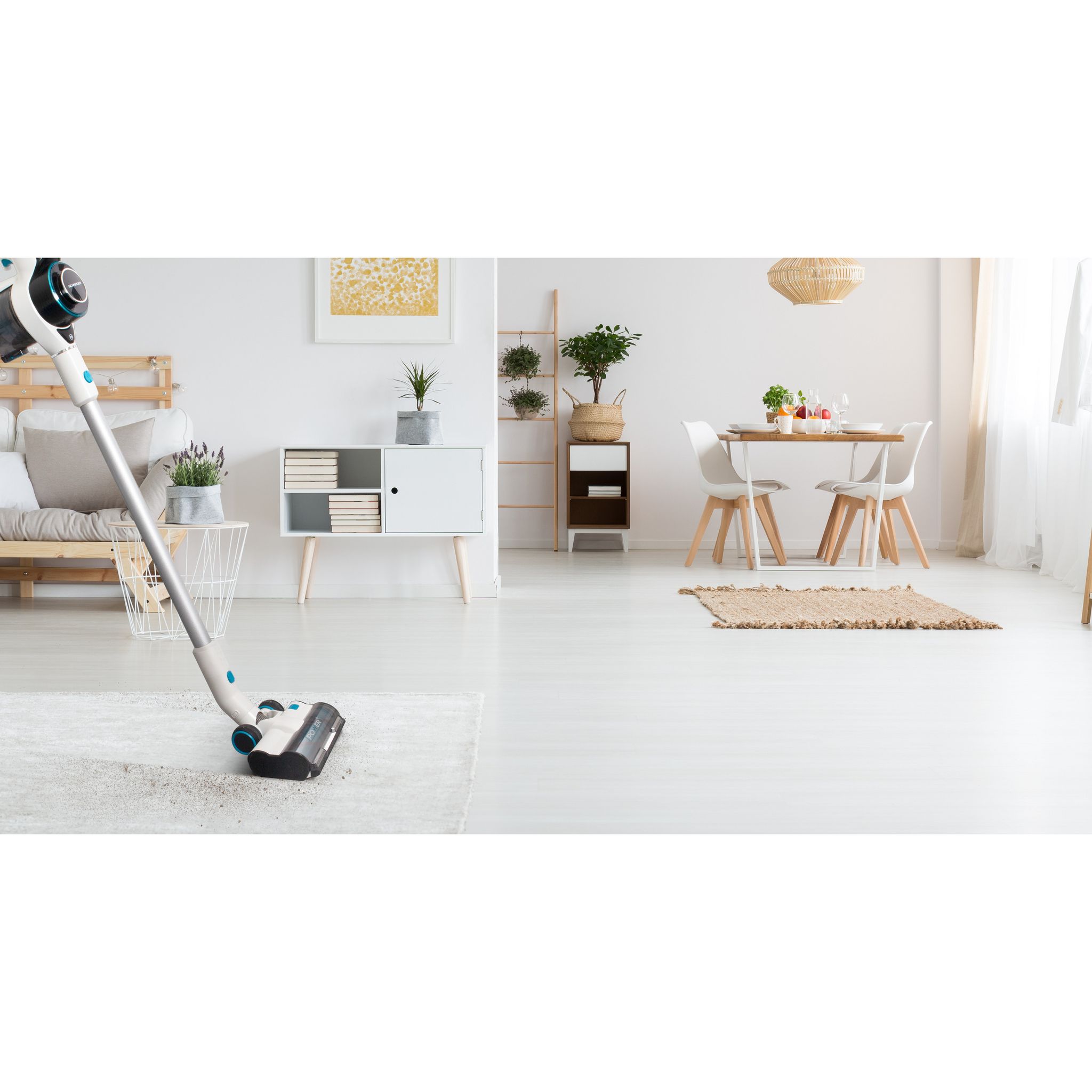 Voir la diapositive 6 : SCHNEIDER Aspirateur balai SCVC2343 - Gris