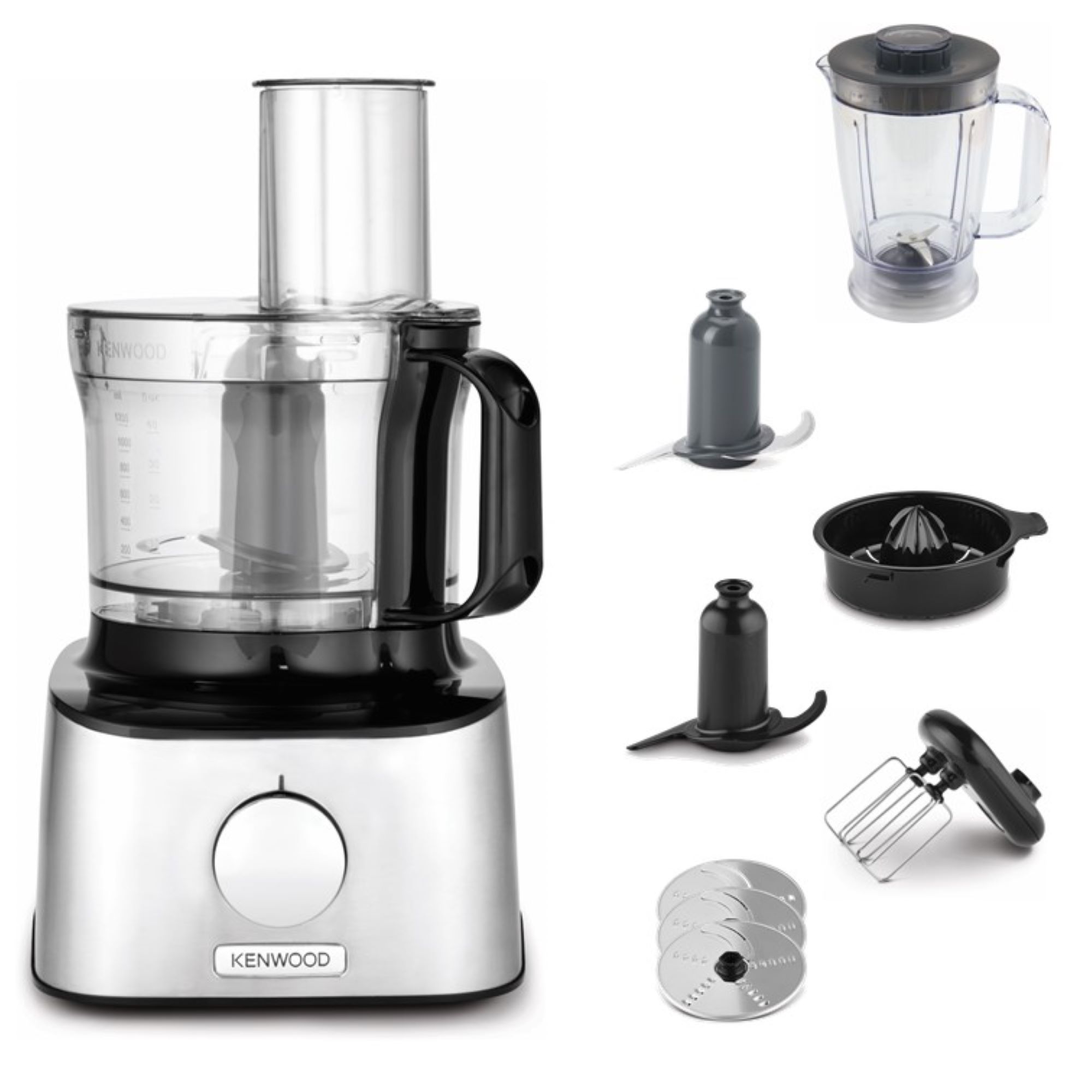 Voir la diapositive 10 : KENWOOD Robot multifonction FDM301SS - Silver