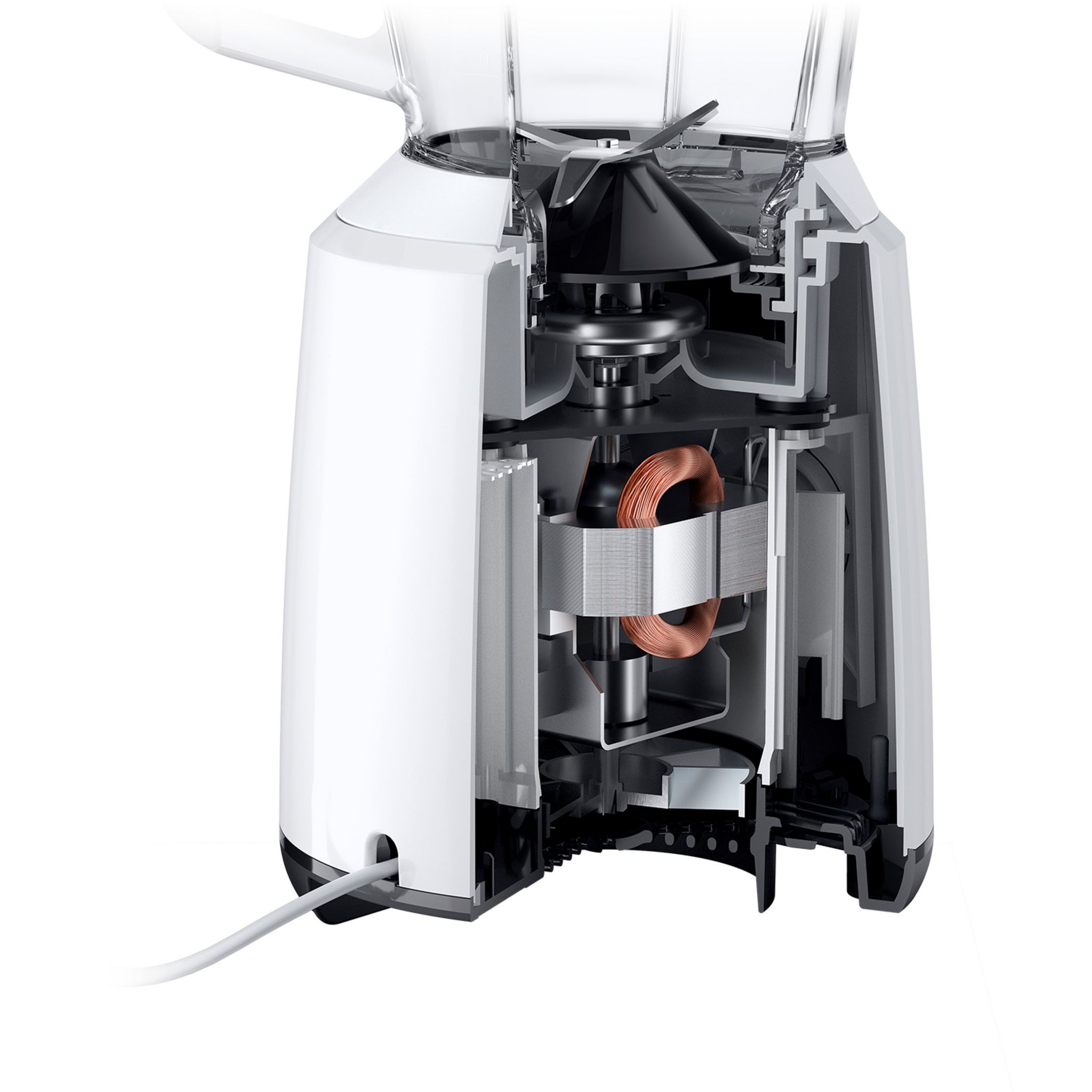 Voir la diapositive 3 : BRAUN Blender JB1000 - Blanc