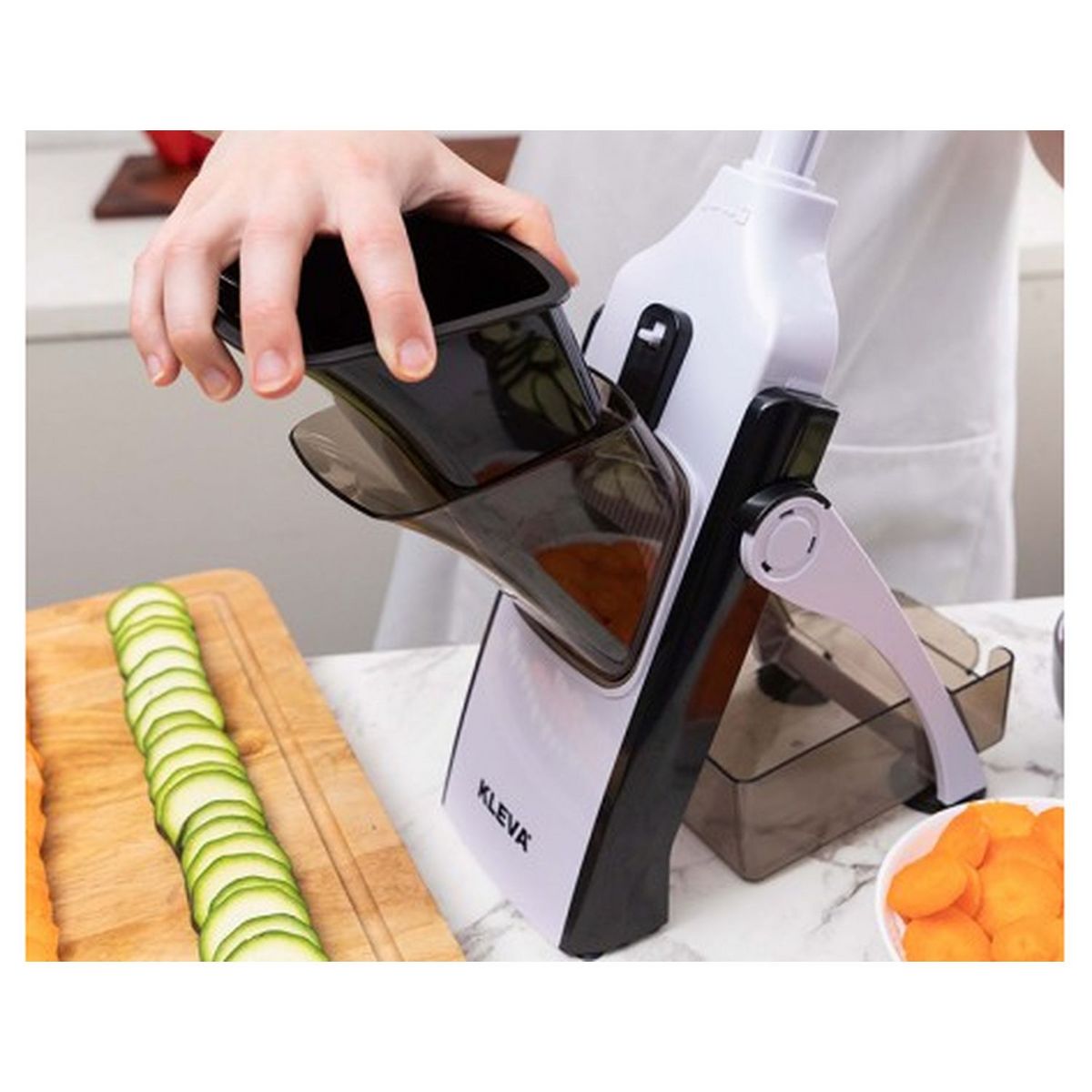 BEST OF TV Mandoline Safety Slicer