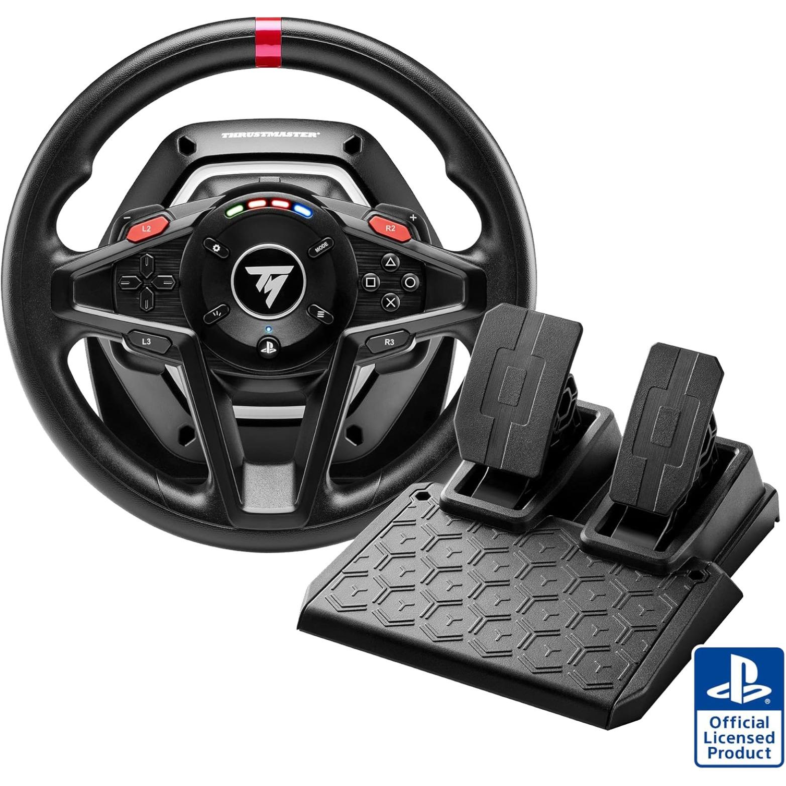 THRUSTMASTER Volant avec Pédalier T128 PS5/PS4/PC