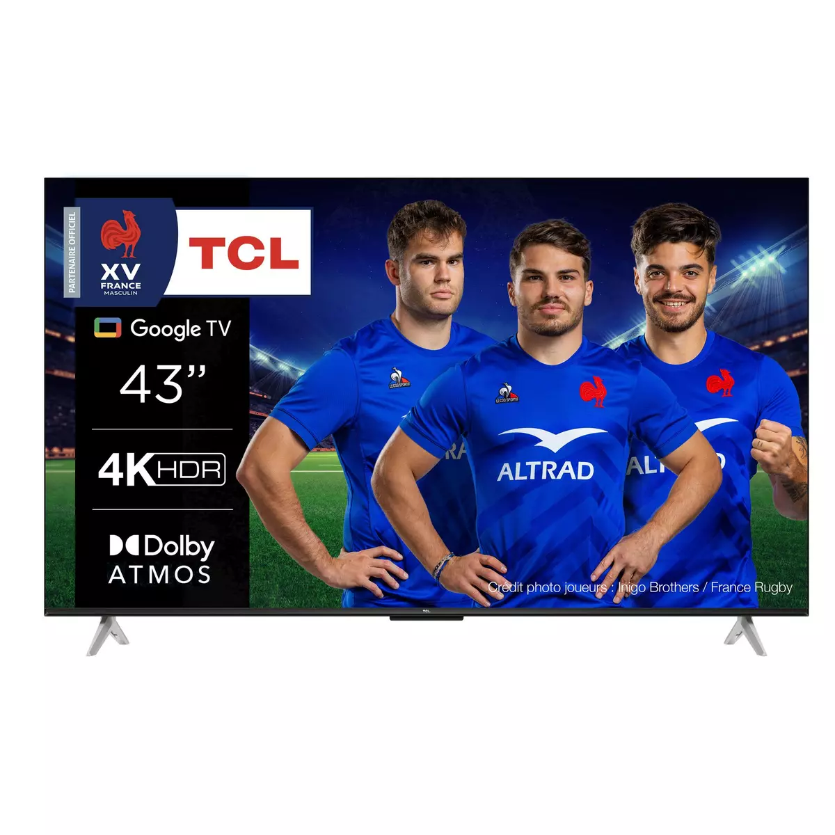 TCL 43P638 TV 4K HDR 108 cm Smart TV