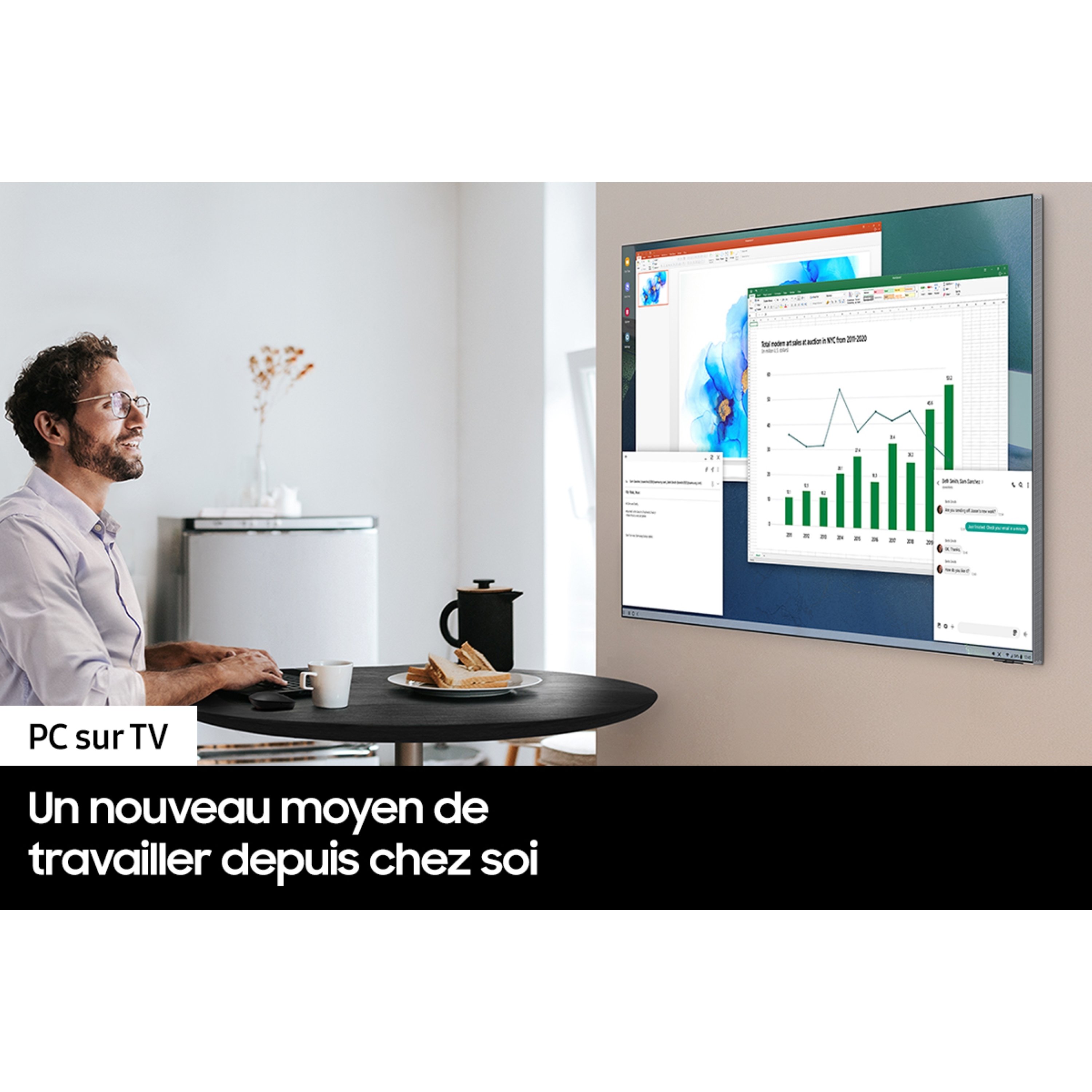 Voir la diapositive 9 : SAMSUNG UE70BU8005KXXC TV LED 4K Ultra HD 176 cm Smart TV