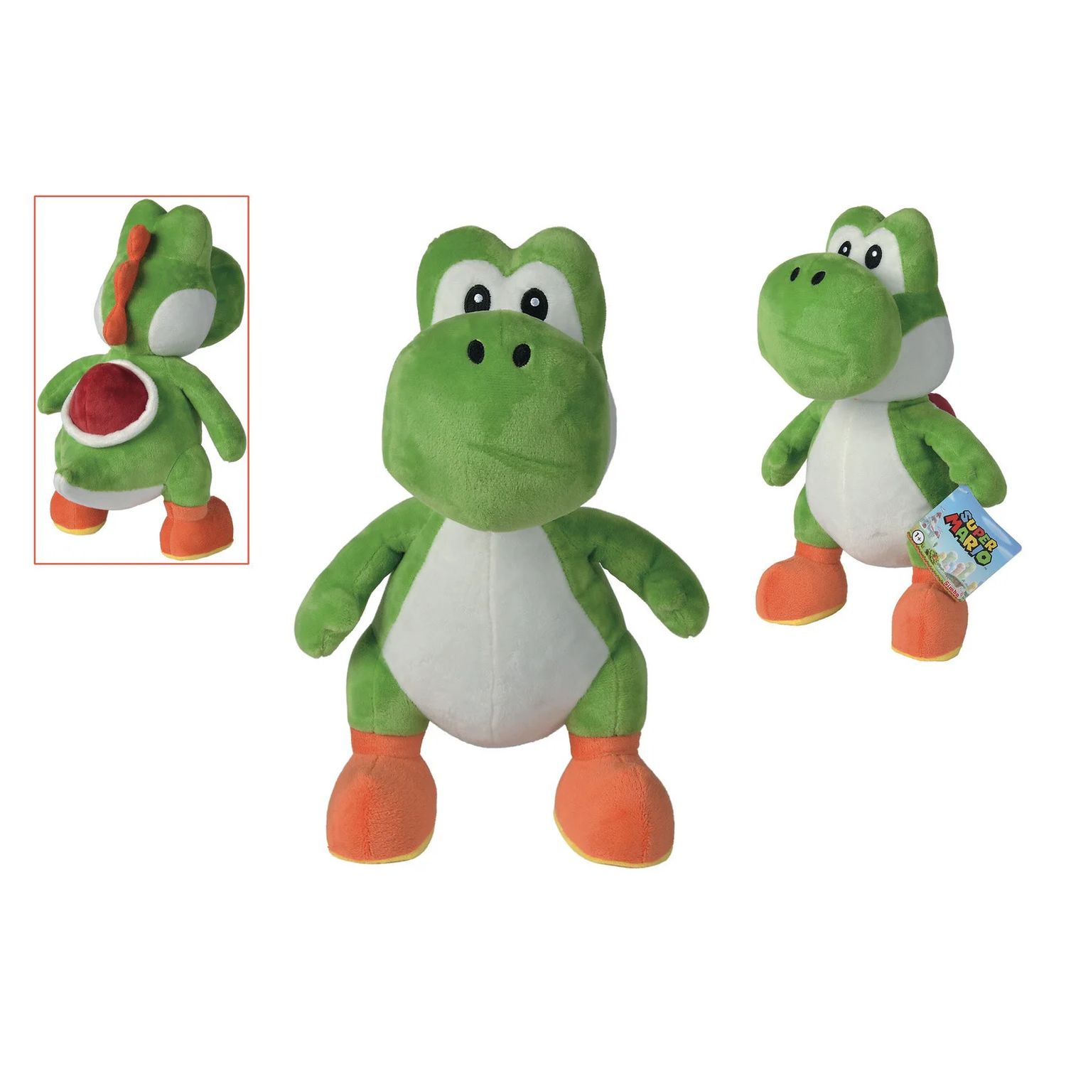 Voir la diapositive 2 : SIMBA Peluche Yoshi Nintendo 30 cm