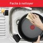 Voir la diapositive 4 : TEFAL Faitout 24 cm + Couvercle TFSI EASY START - Rouge
