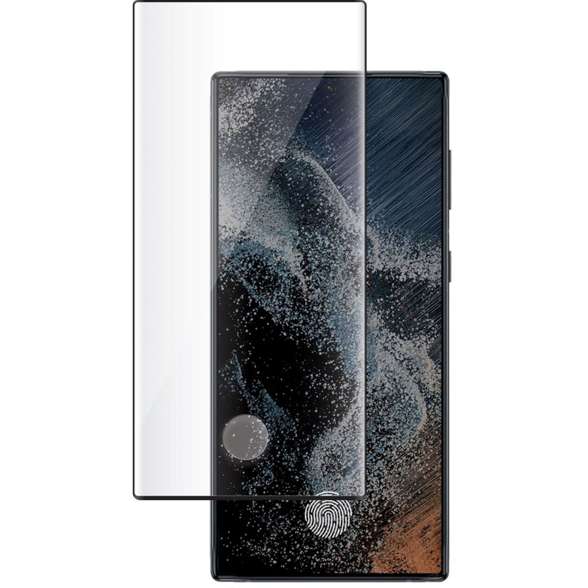 BIGBEN Verre trempé pour Samsung Galaxy S23 Ultra - Transparent