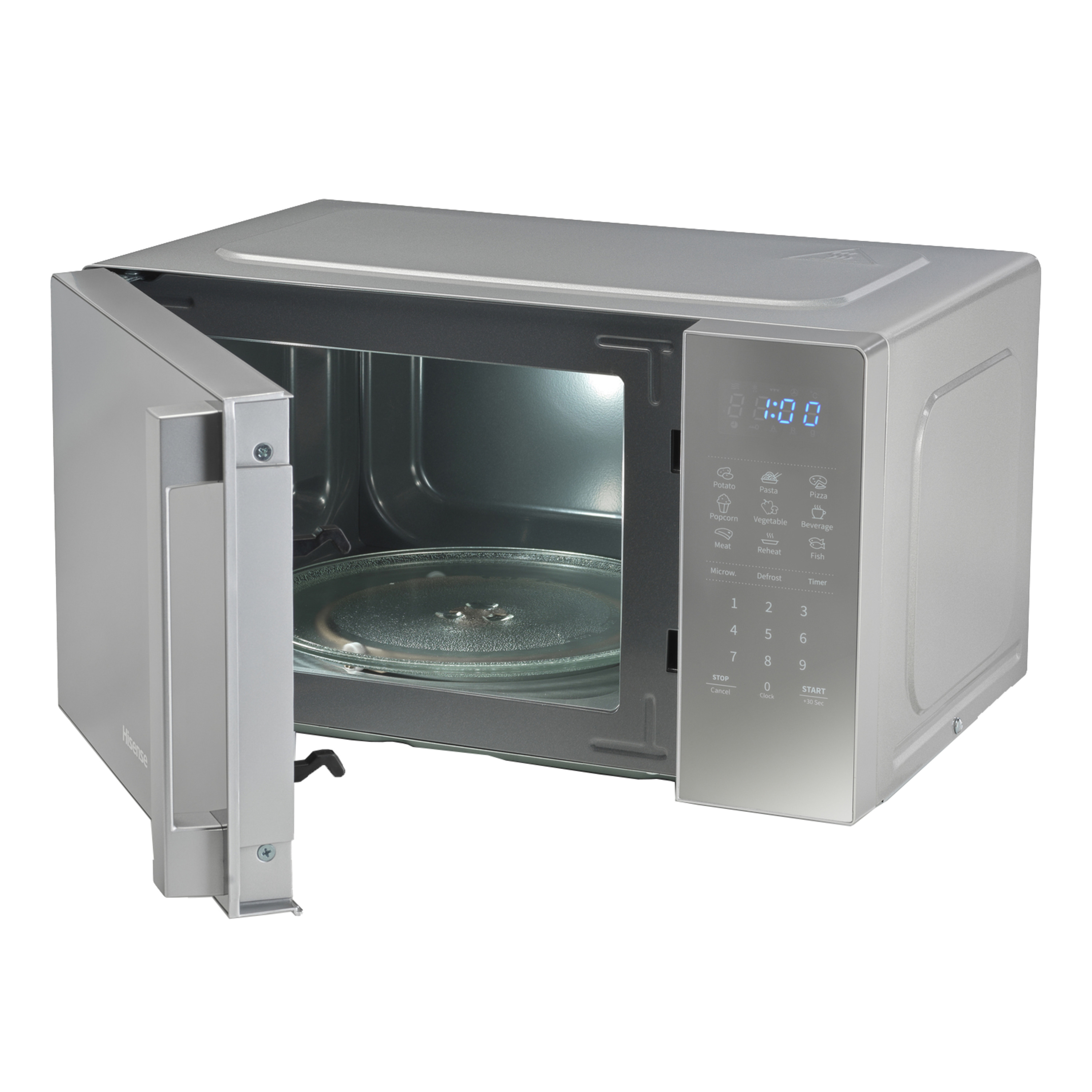 Voir la diapositive 5 : HISENSE Micro-ondes H20MOMSS4H, 700 W - Capacité 20 L - Silver