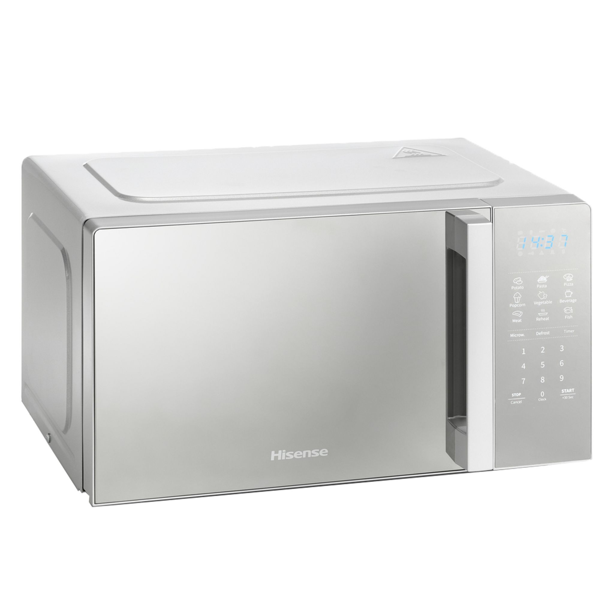 Voir la diapositive 6 : HISENSE Micro-ondes H20MOMSS4H, 700 W - Capacité 20 L - Silver