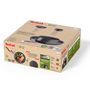 Voir la diapositive 6 : TEFAL Set 3 pièces céramique gris  induction INGENIO RENEW