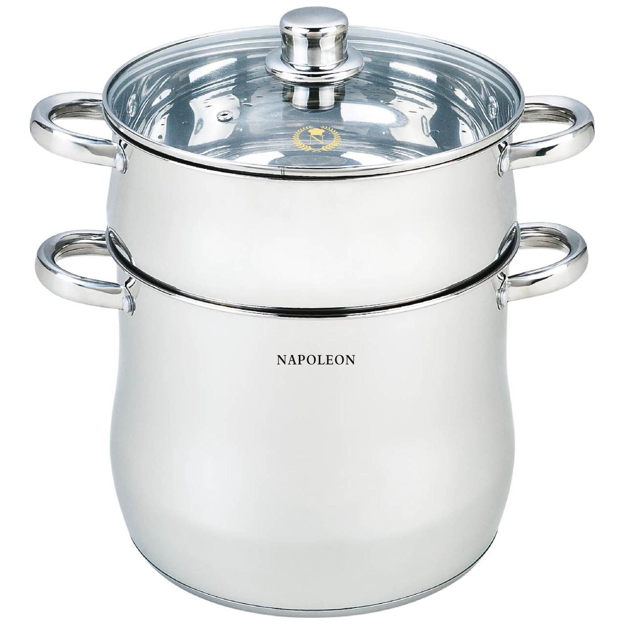 NAPOLEON Couscoussier 22 cm inox 8 L tous feux dont induction