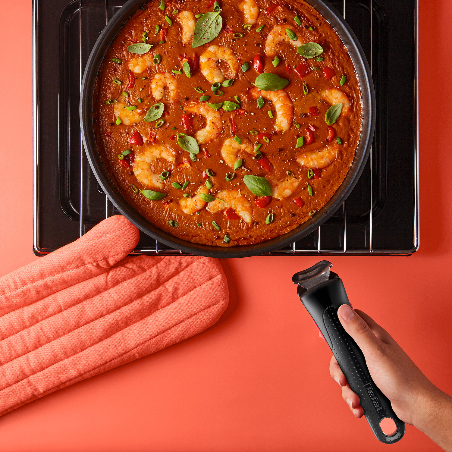 Voir la diapositive 5 : TEFAL Batterie de cuisine 10 pièces inox induction INGENIO EMOTION