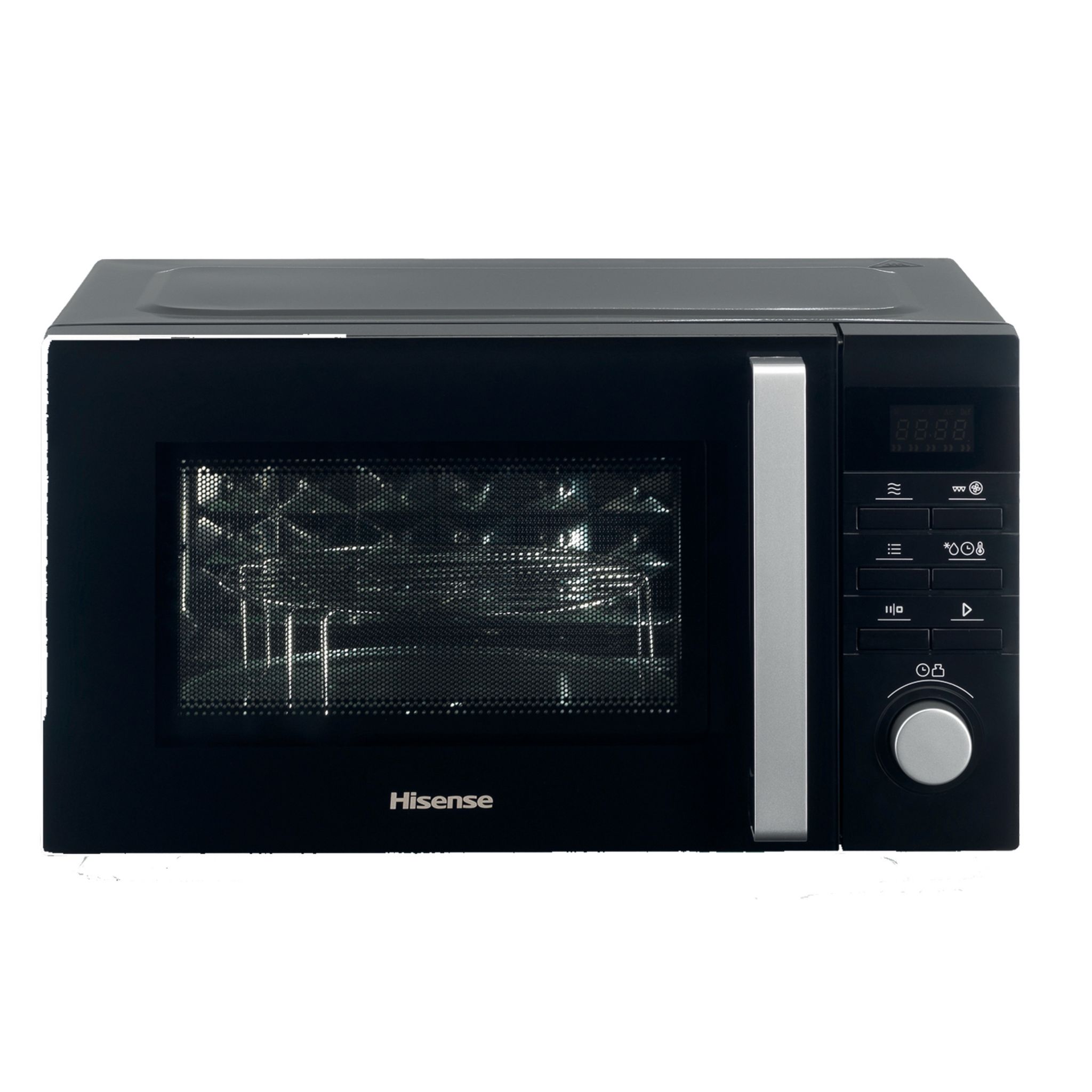 Voir la diapositive 2 : HISENSE Micro-ondes combiné multifonctions H25MOBS1HC, 900 W - Capacité 25 L - Bleu