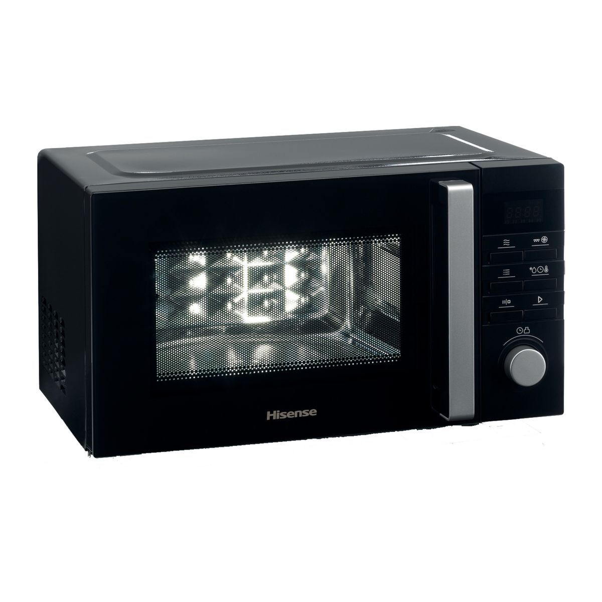 HISENSE Micro-ondes combiné multifonctions H25MOBS1HC, 900 W - Capacité 25 L - Bleu