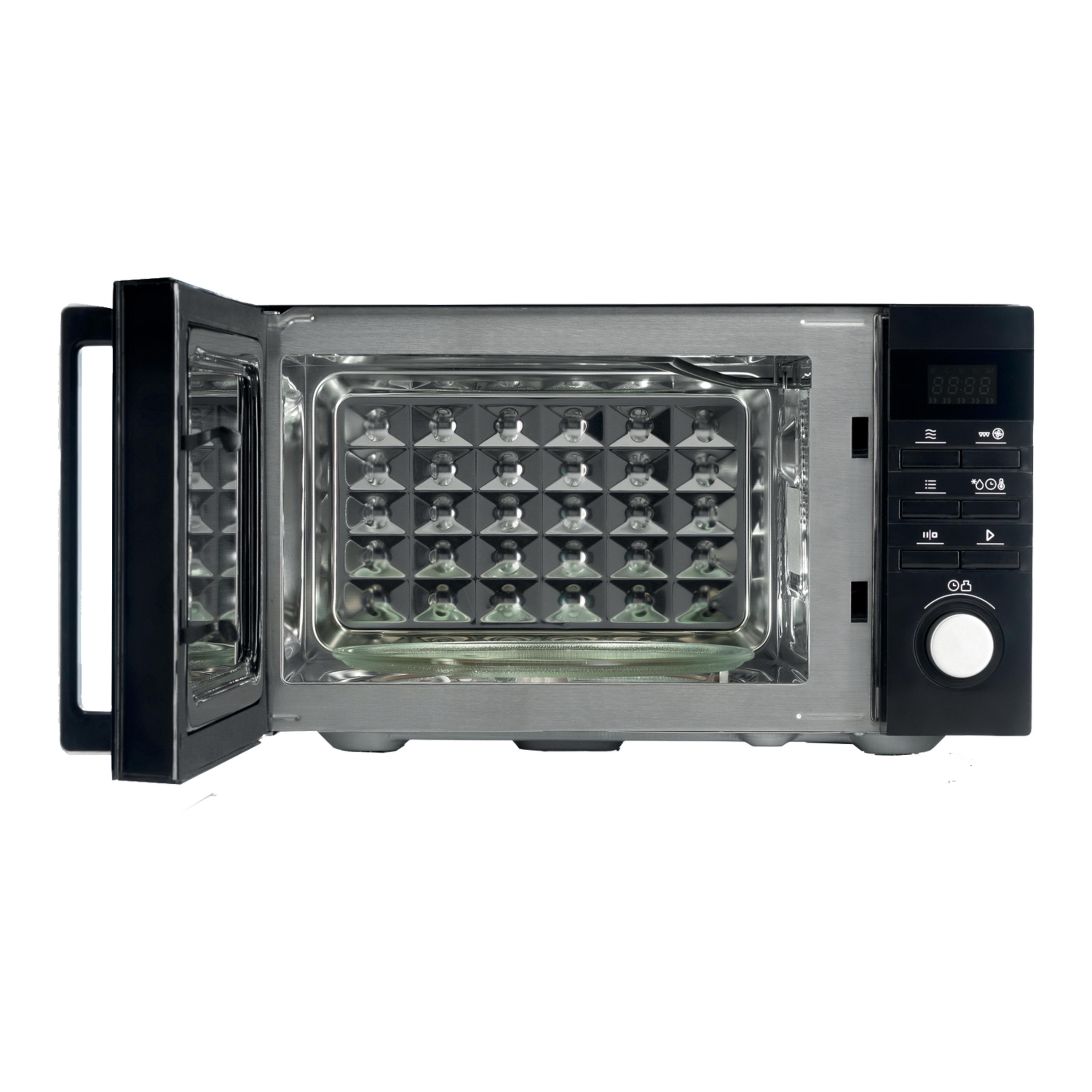 Voir la diapositive 2 : HISENSE Micro-ondes combiné multifonctions H25MOBS1HC, 900 W - Capacité 25 L - Bleu