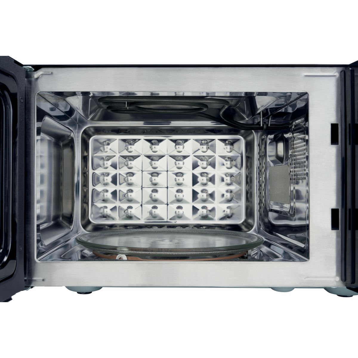 HISENSE Micro-ondes combiné multifonctions H25MOBS1HC, 900 W - Capacité 25 L - Bleu