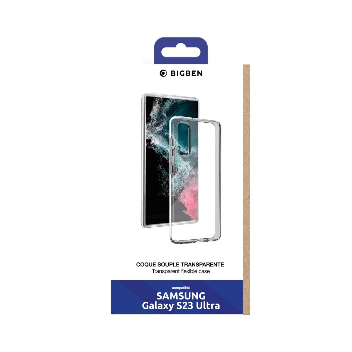 BIGBEN Coque pour Samsung Galaxy S23 Ultra