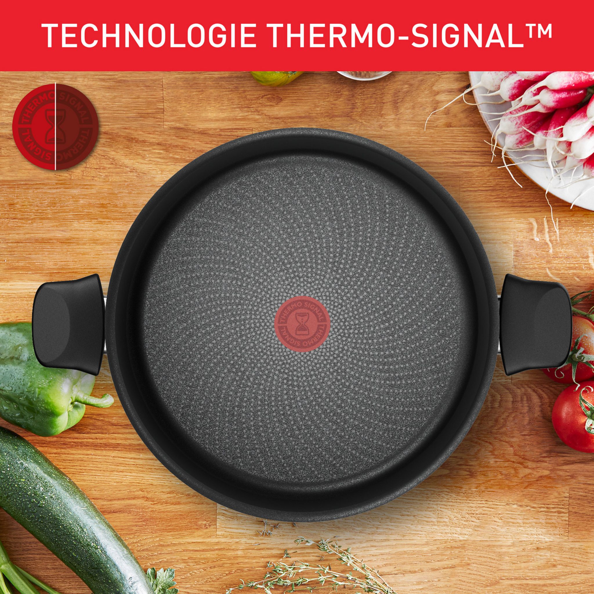 Voir la diapositive 4 : TEFAL Faitout aluminium tous feux dont induction 20 cm avec couvercle en verre FORCE