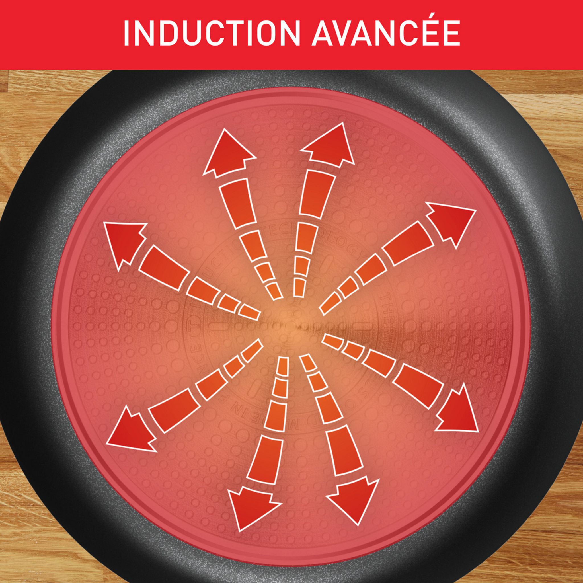 Voir la diapositive 5 : TEFAL Faitout aluminium tous feux dont induction 20 cm avec couvercle en verre FORCE