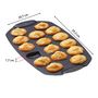 Voir la diapositive 7 : TEFAL Moule à mini madeleines aluminium recyclé PERFECTBAKE mini