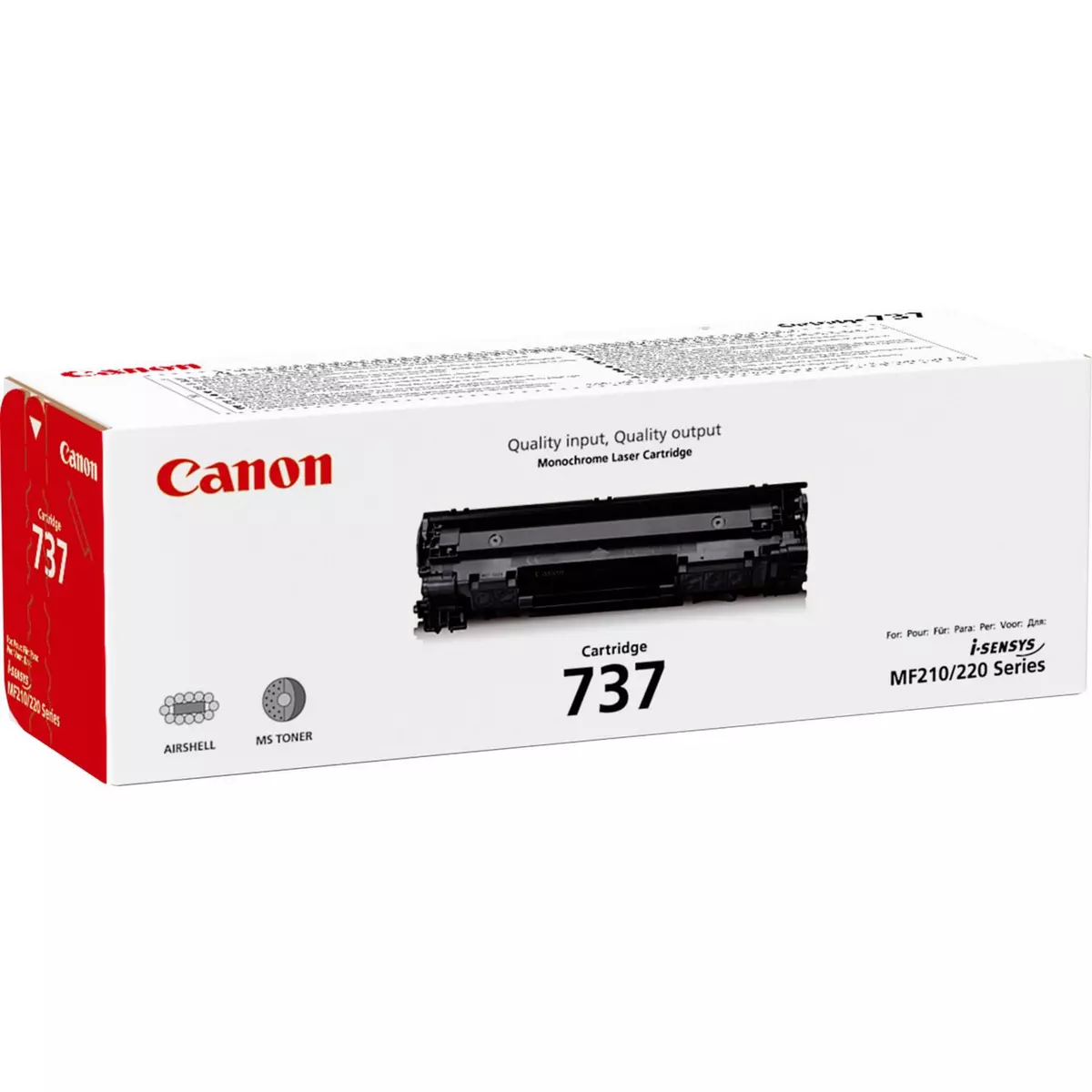 CANON Cartouche imprimante TONER LASER N737 - Noir
