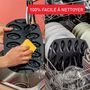 Voir la diapositive 4 : TEFAL Moule à mini quiches aluminium recyclé PERFECTBAKE mini