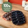 Voir la diapositive 5 : TEFAL Moule à mini quiches aluminium recyclé PERFECTBAKE mini