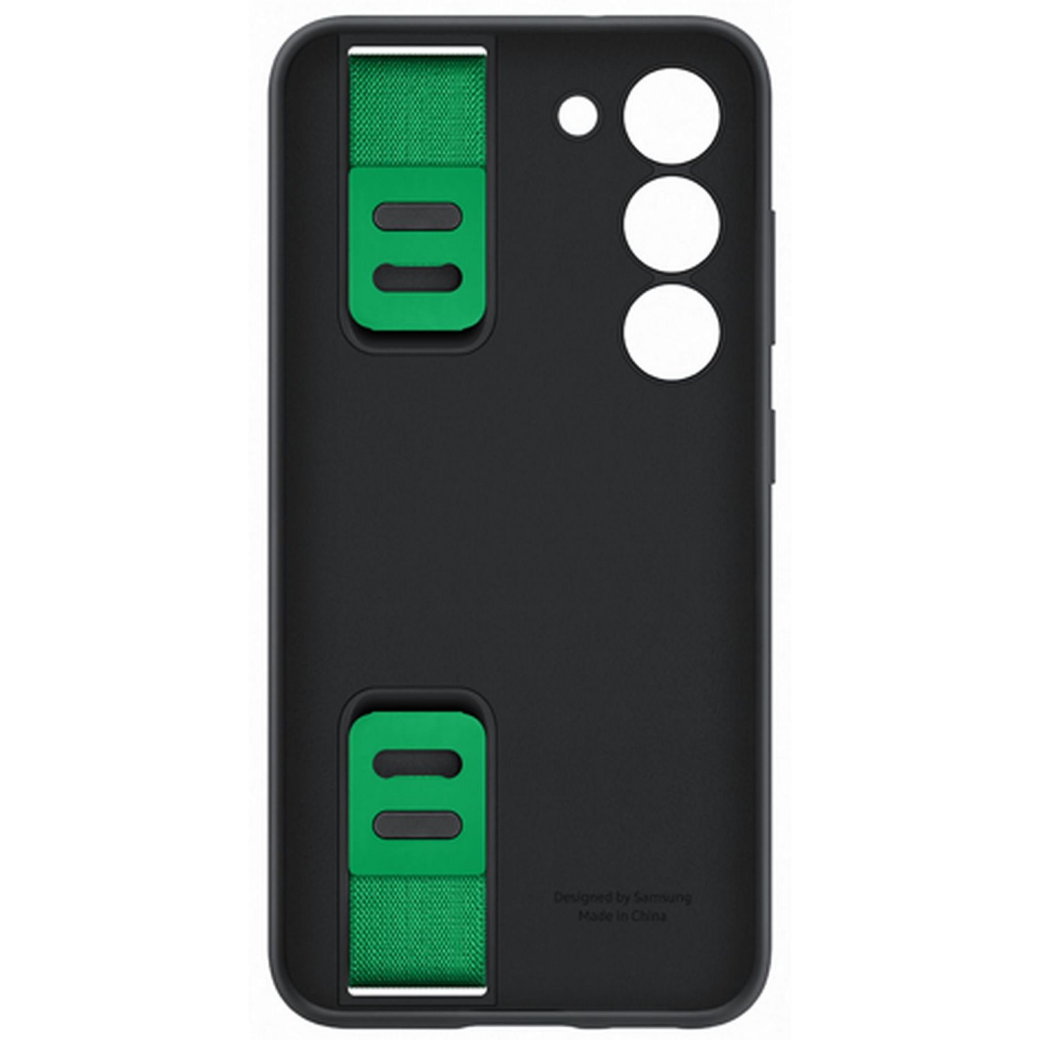 Voir la diapositive 2 : BIGBEN Coque silicone pour Samsung Galaxy S23+Lanière - Noir