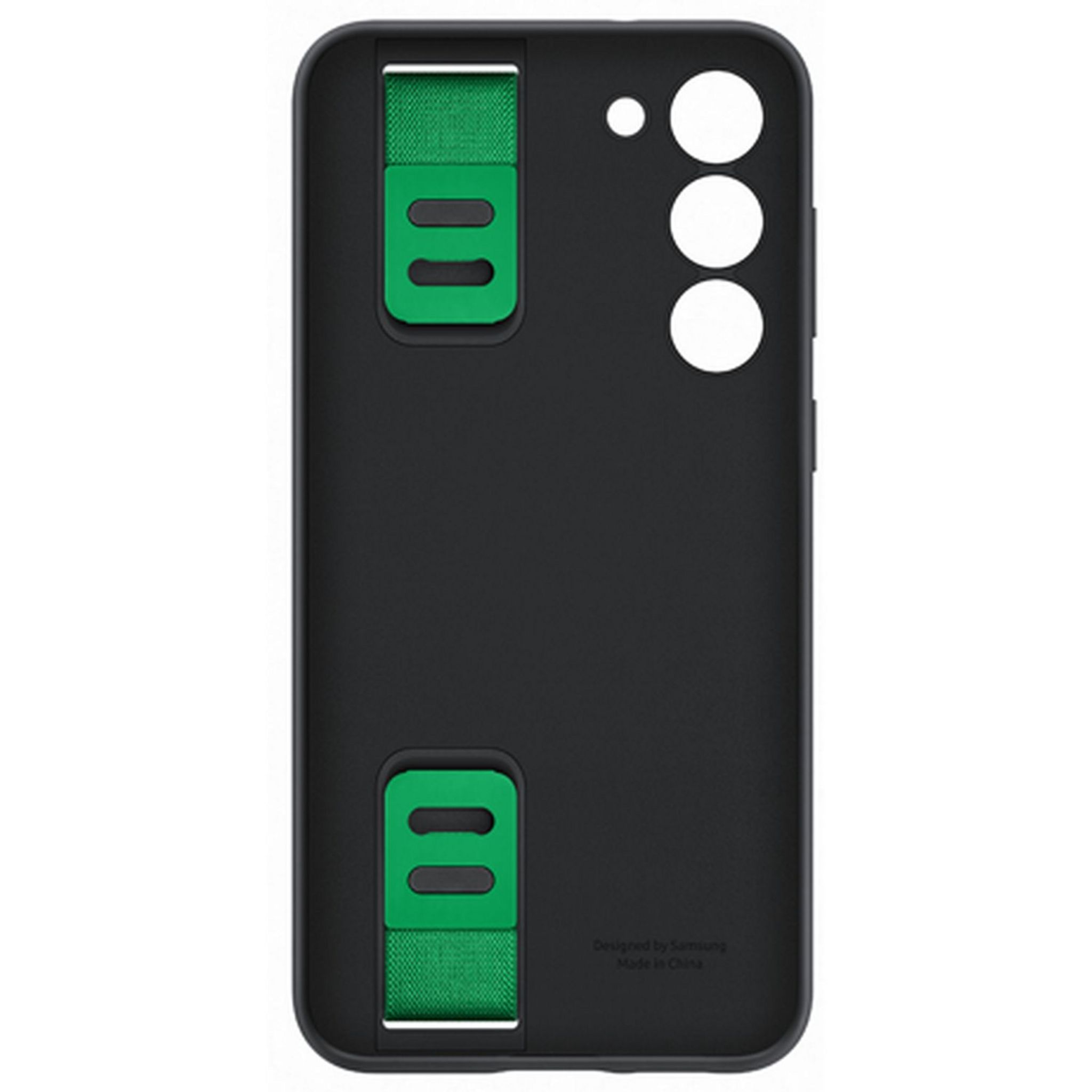 Voir la diapositive 2 : BIGBEN Coque silicone pour Samsung Galaxy S23+Lanière - Noir