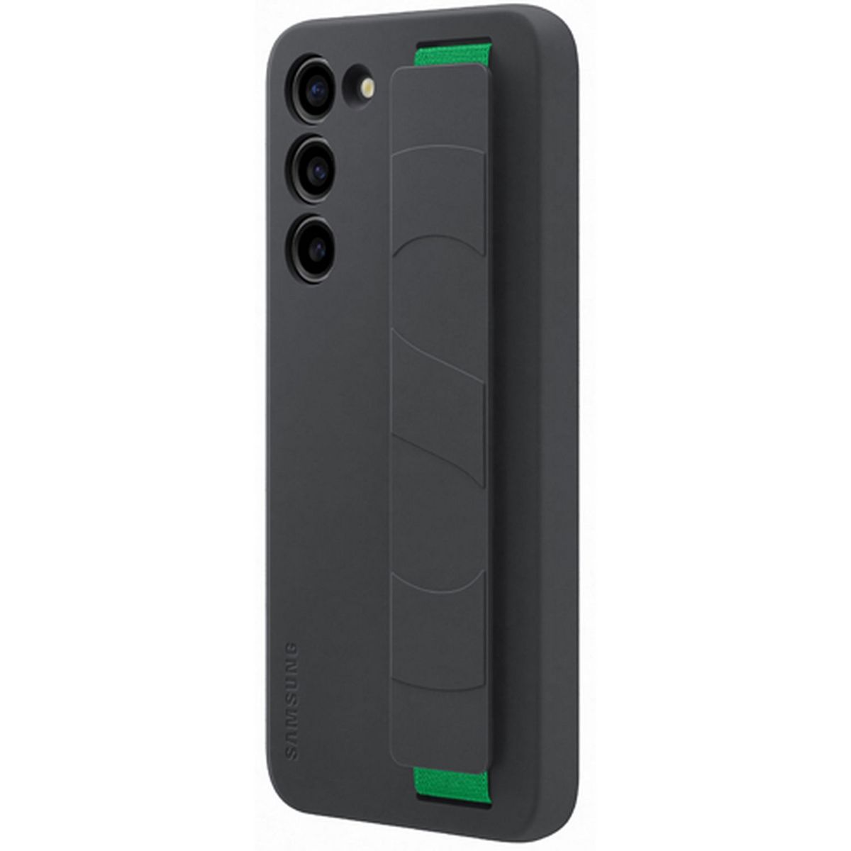 BIGBEN Coque silicone pour Samsung Galaxy S23+Lanière - Noir