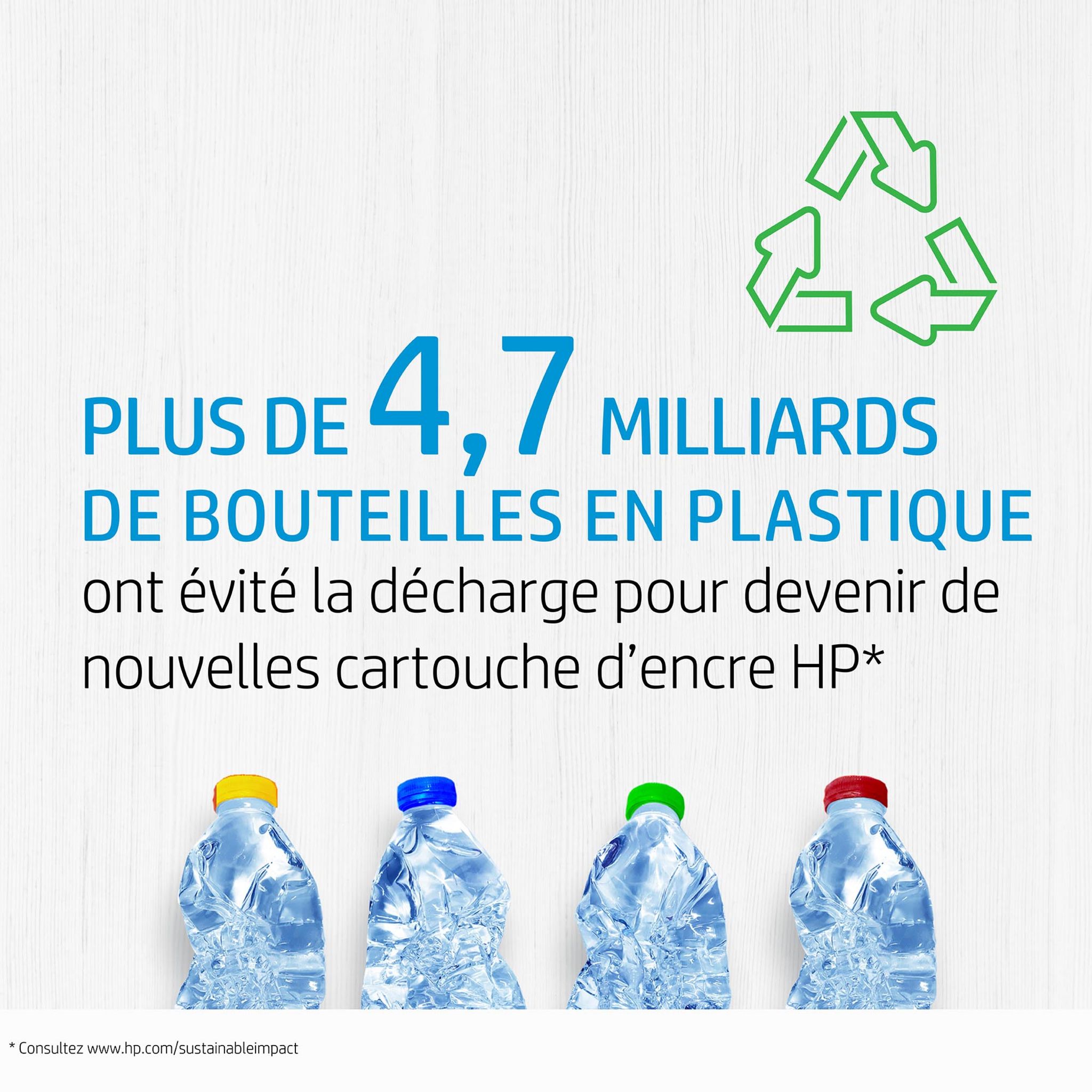 Voir la diapositive 2 : HP Cartouche d'encre N731 - Noir Authentique