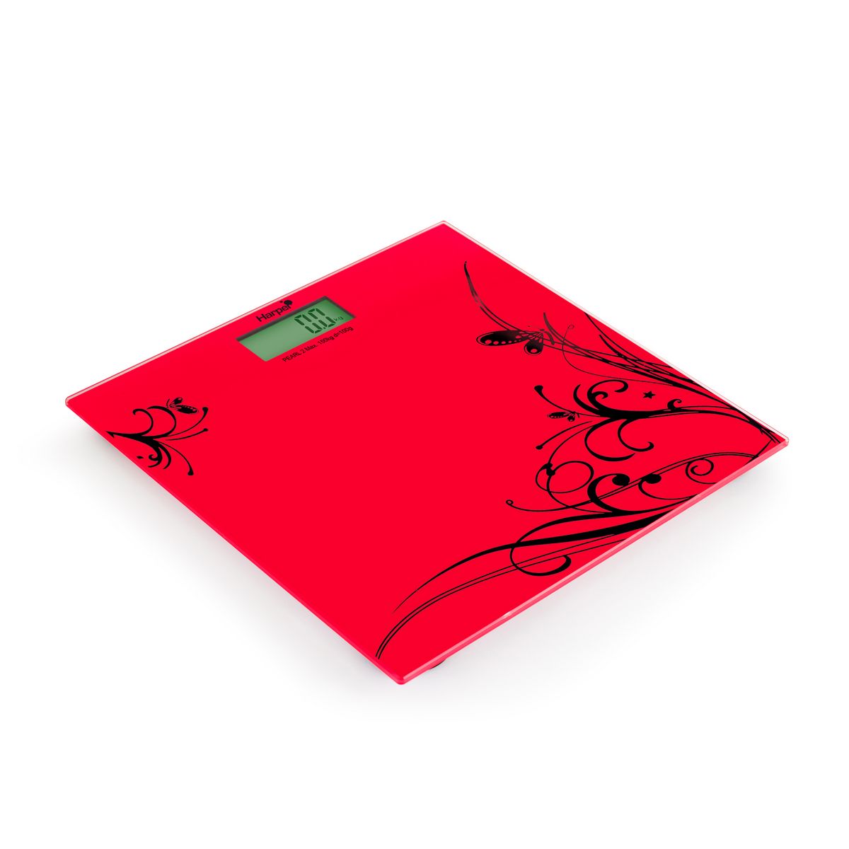 HARPER Pèse personne PEARL2 - Rouge